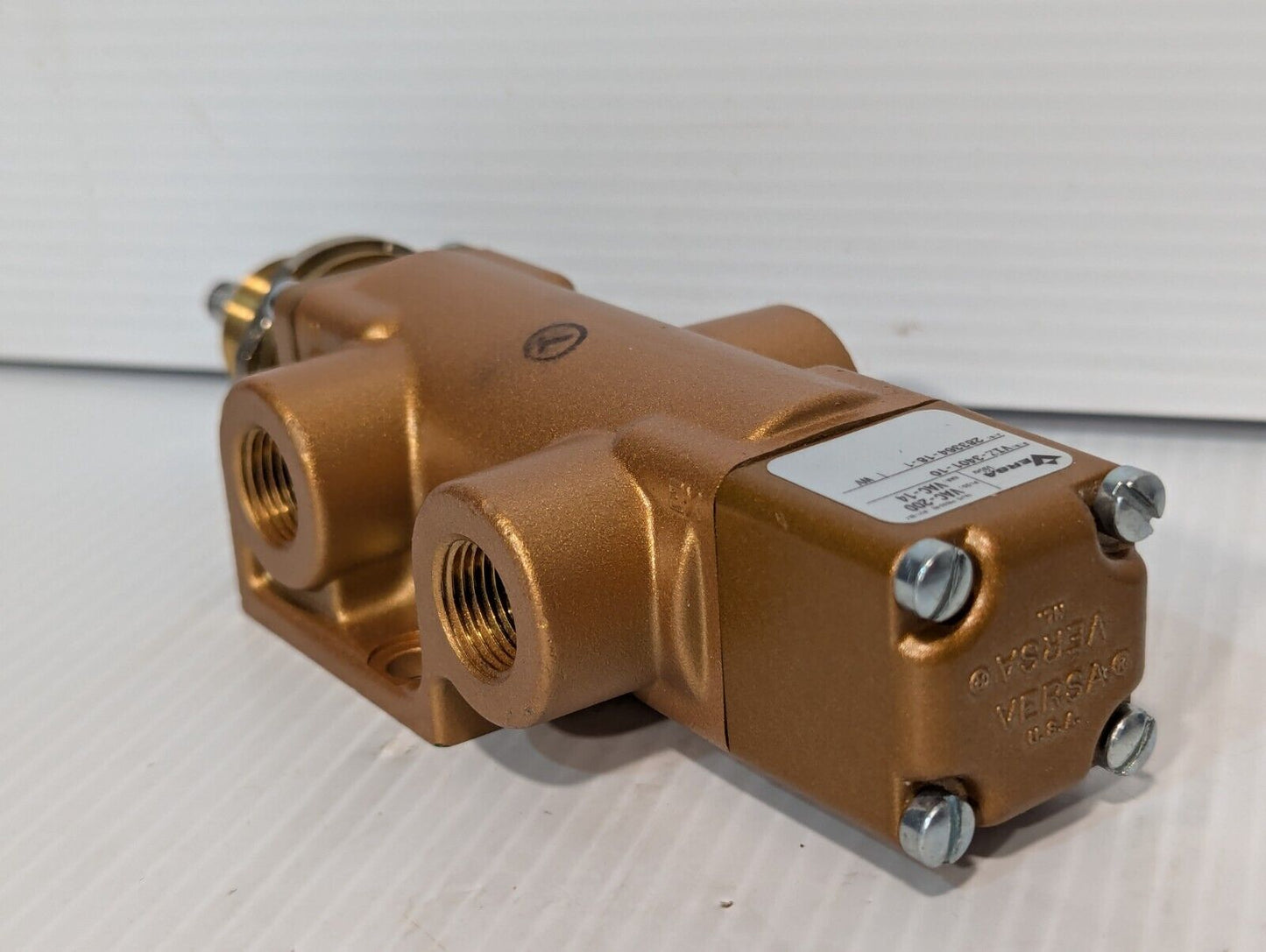 Versa VIZ-3401-10 Lock Out Valve, 200 PSIG 14 BAR VIZ340110 VIZ3401 - Free Ship
