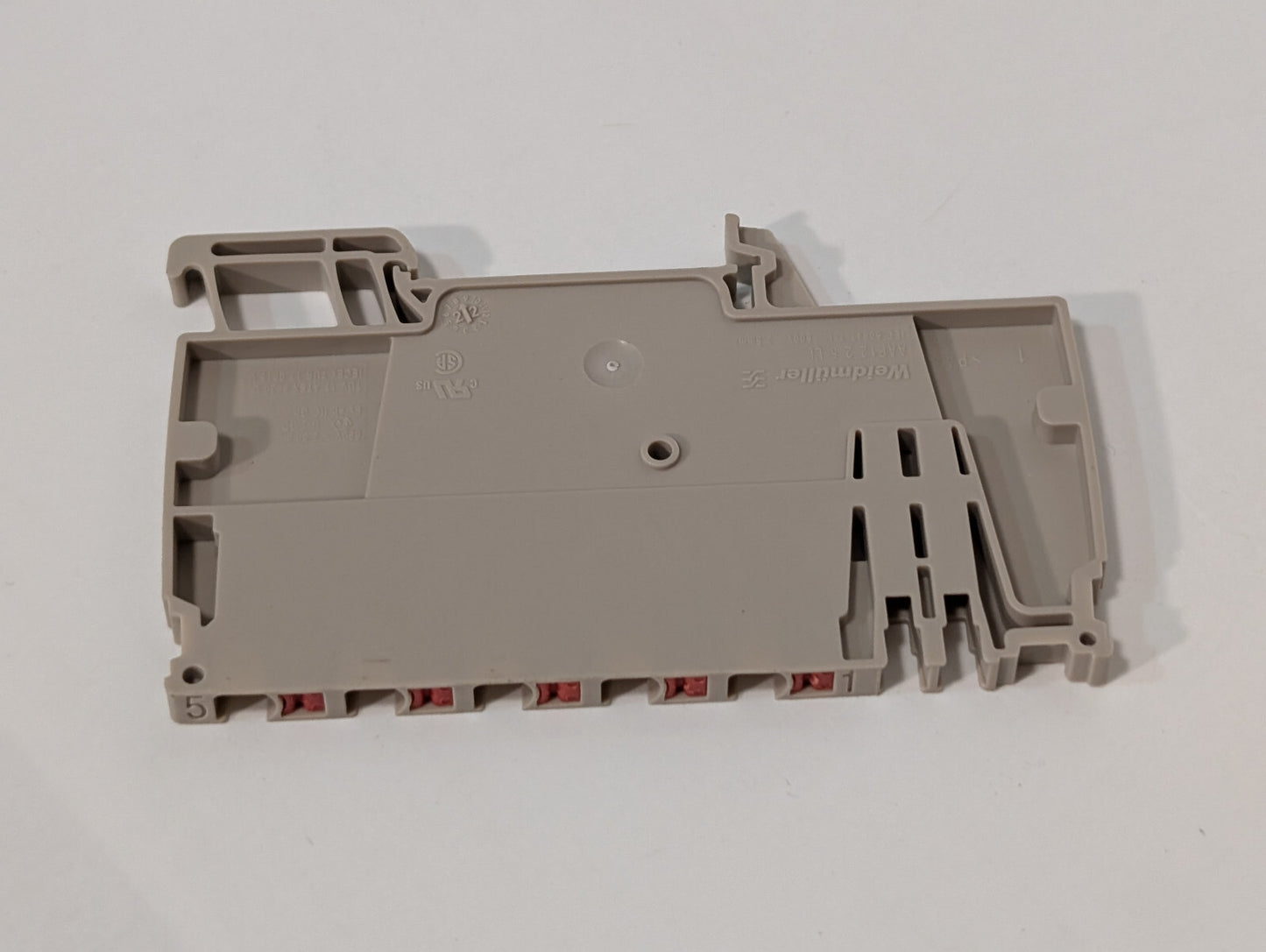 Weidmüller AAP12 2.5 LI Snap-On Modular Distribution Terminal Block 800V 2.5 mm²