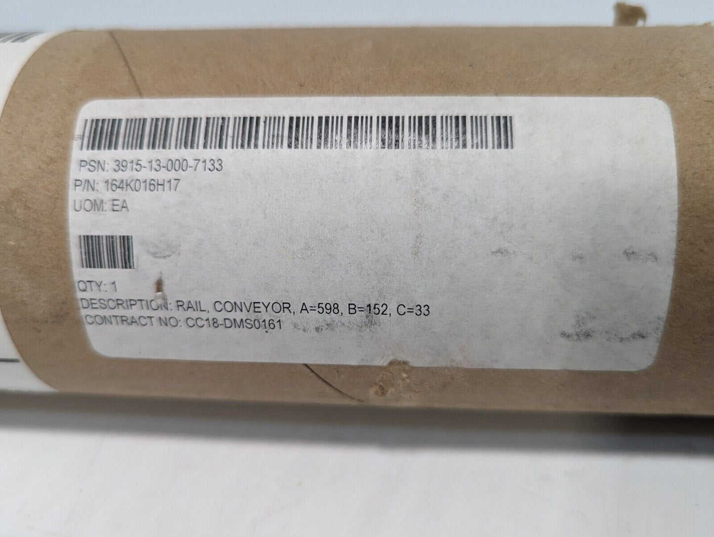 3915-13-000-7133 164K016H17 Conveyor Rail - Free Shipping