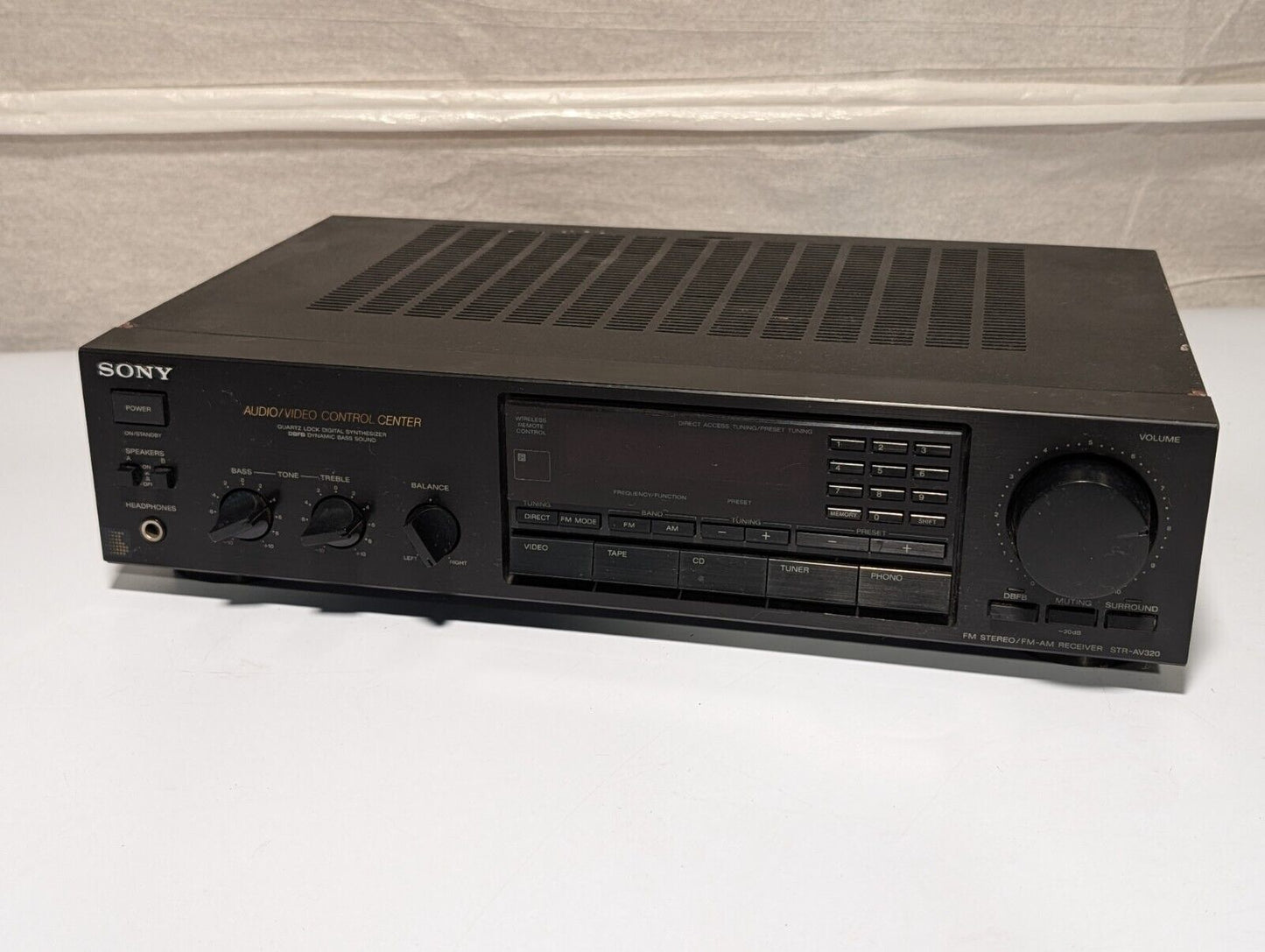 Sony STR-AV320 Stereo Amplifier, Audio/Video Control Center, 100W