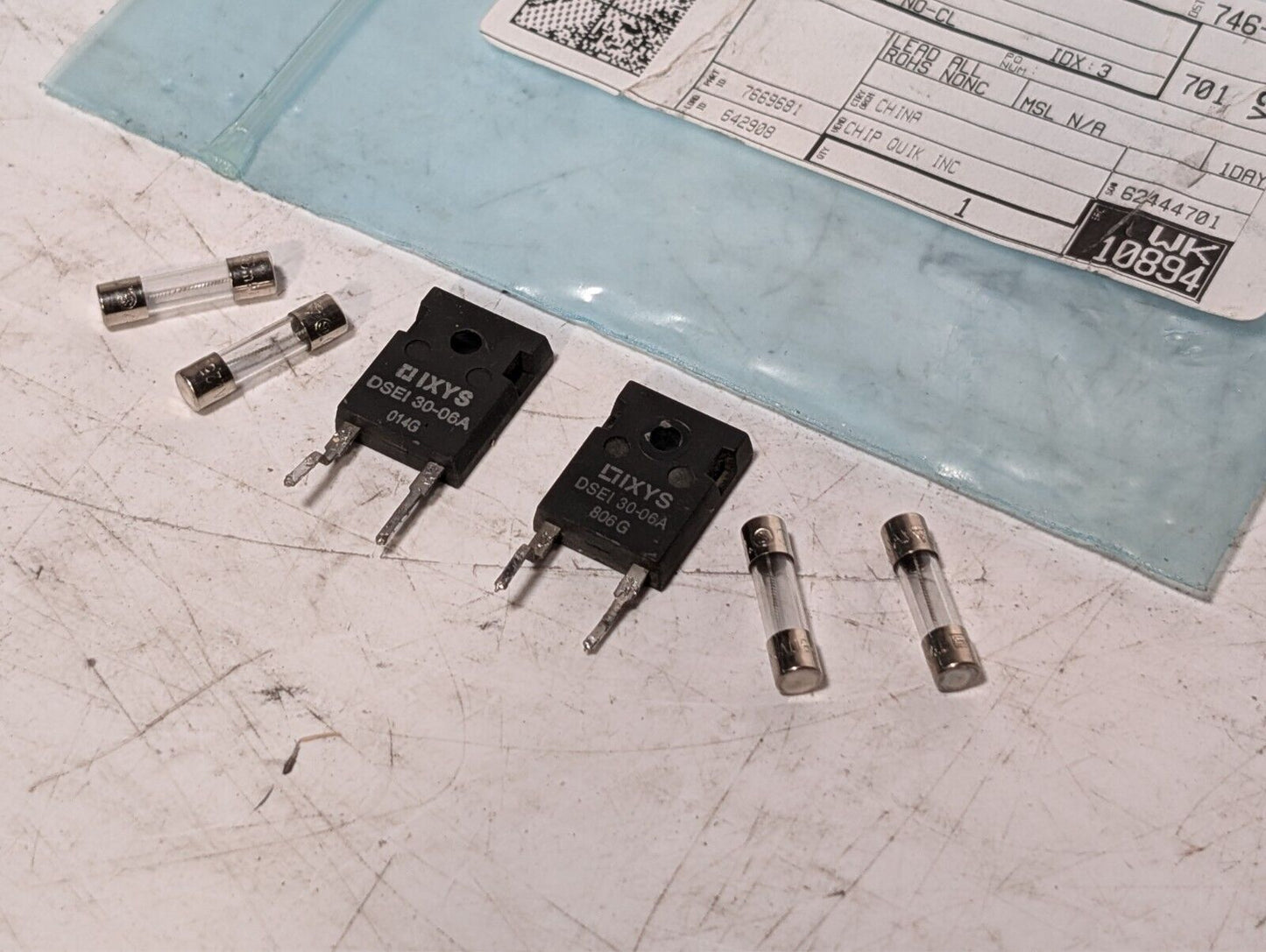 2pcs DSEI30-06A 37A 600V TO-247 Fast Recovery Epitaxial Diode DSE130-06A