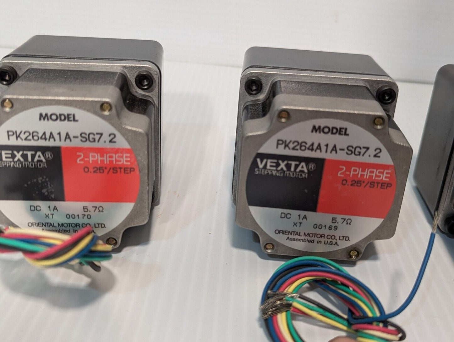 Vexta PK264A1A-SG7.2 Stepping Motor, 2-Phase, Oriental Motors - Free Shipping