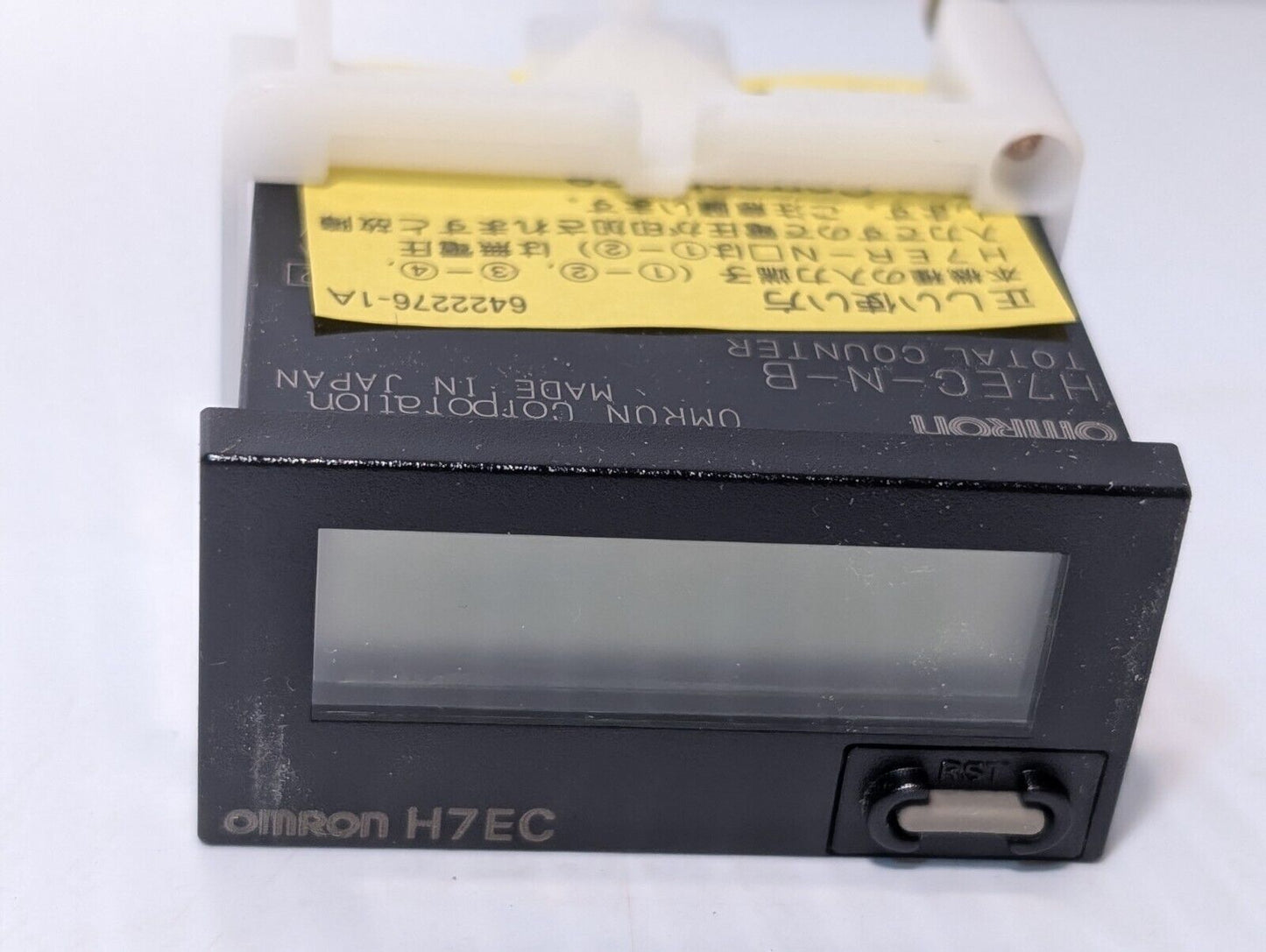 Omron H7EC-N-B Black Miniature Total Counter 7 Segment LCD - Free Shipping