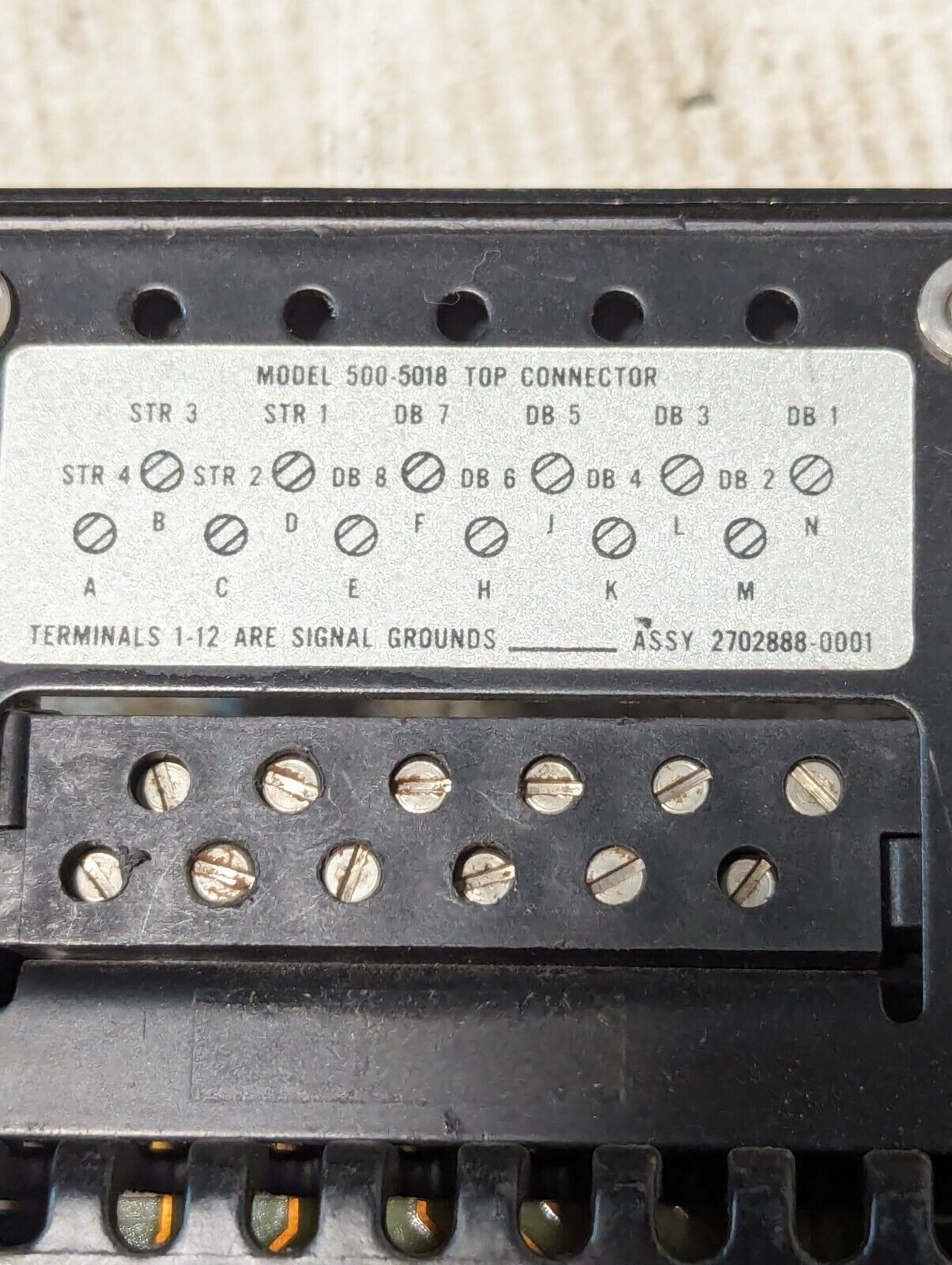 Texas Instruments 500-5018 input module