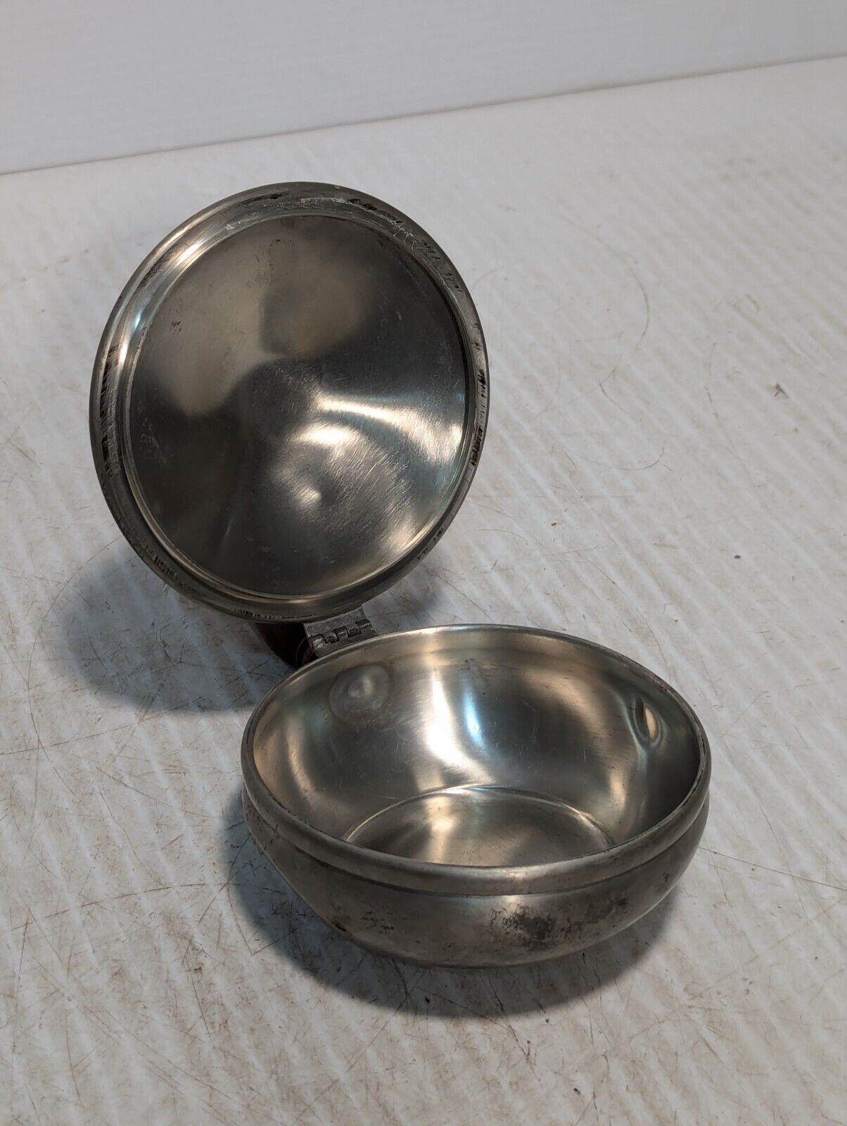 Vintage Silent Butler Crumb Catcher, Wood Handle, Great Condition - Free Ship
