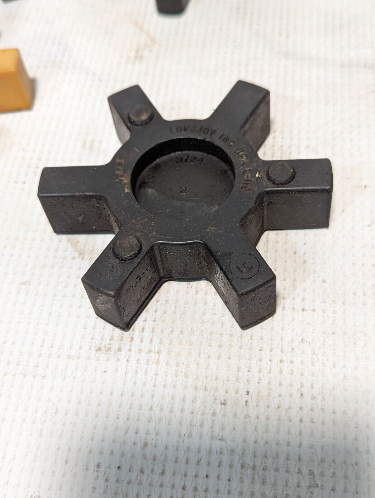 Lot of rubber and plastic couplers as pictured: Lovejoy, Magnaloy, Wood's