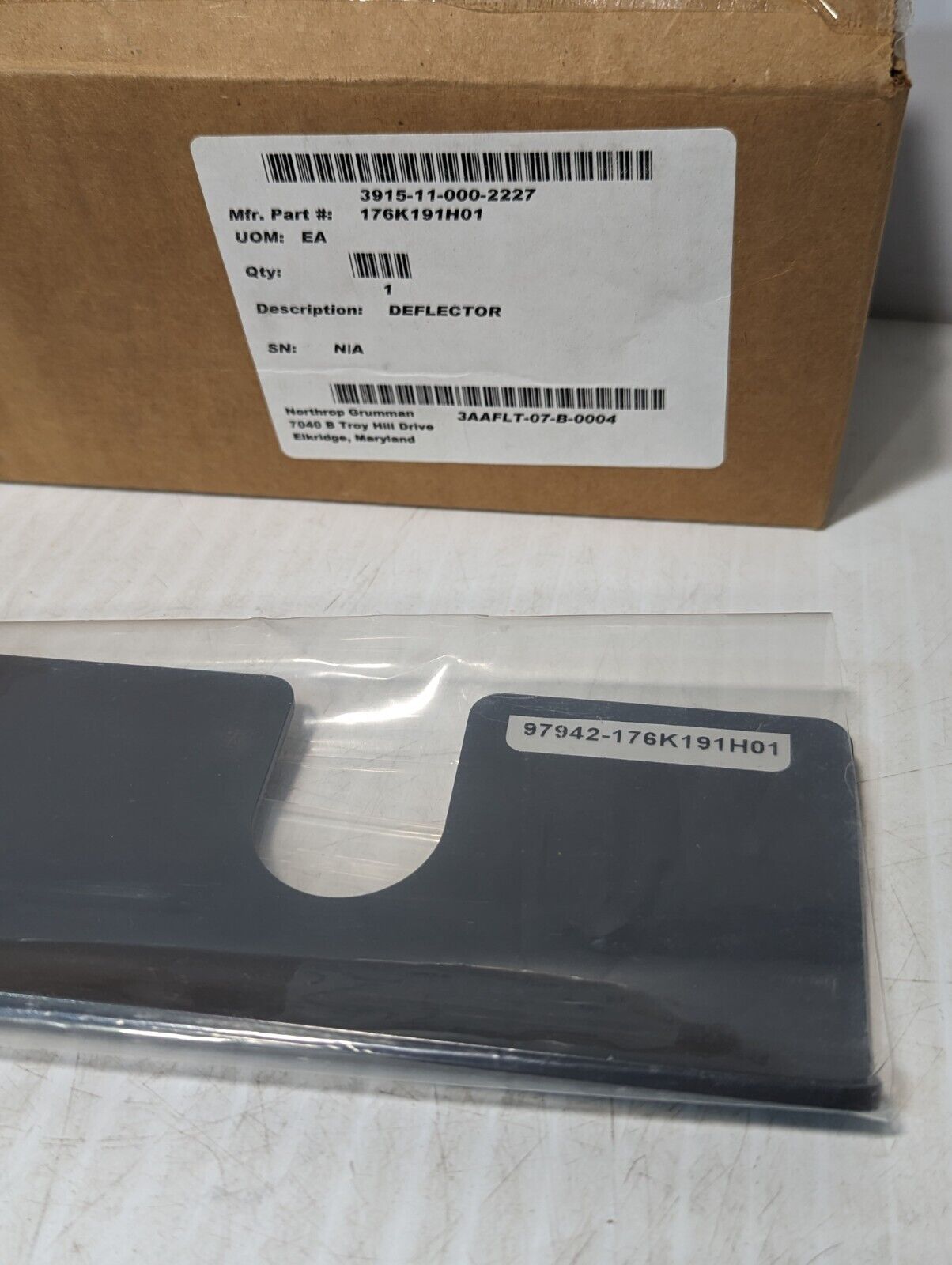 176K191H01 Deflector, 3915-11-000-2227 - Free Shipping