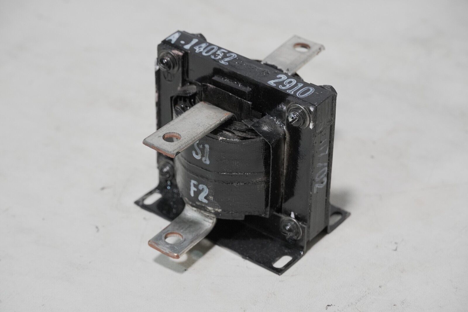 Trans-Tec 2910 filter choke, 0.005 MHY, 160/2 Amps, 1 phase, 20K Hz