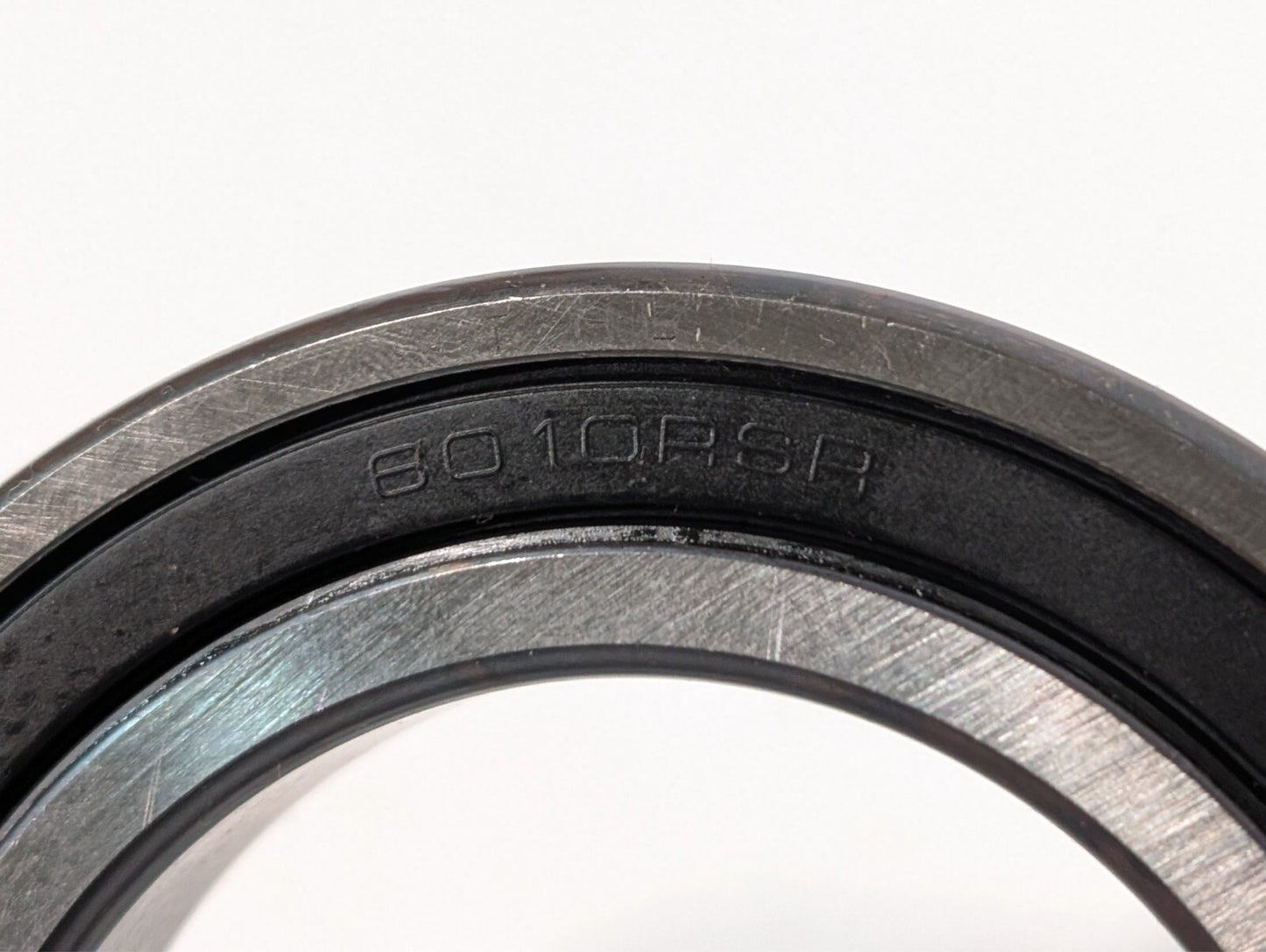 (2) FAG 6010.2RSR.C3 Rubber Sealed Ball Bearings 6010 2RSR C3