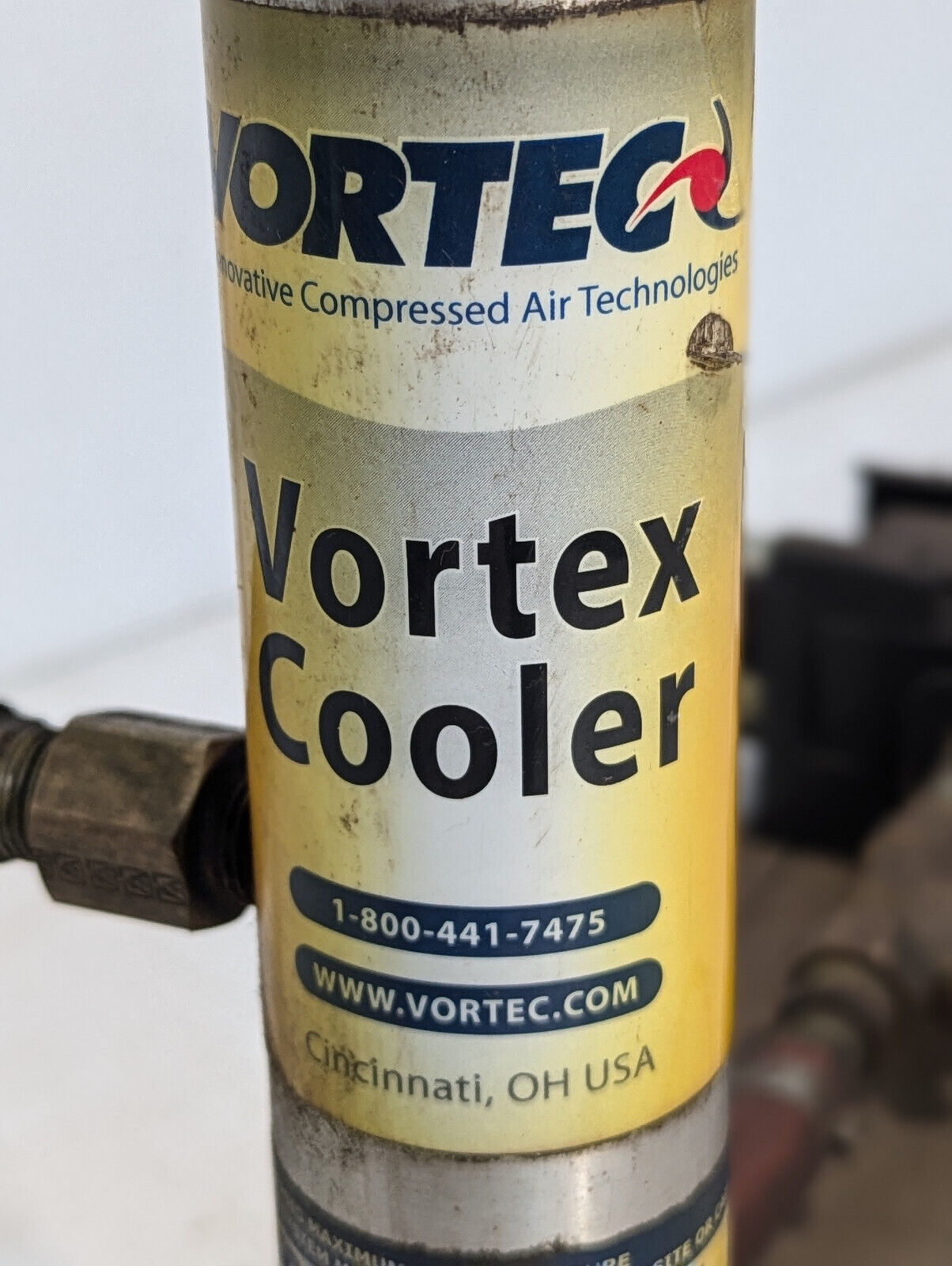 Vortec 721-35H Vortex Cooler Enclosure; Asco Red-Hat Solenoid 302271, Free Ship.
