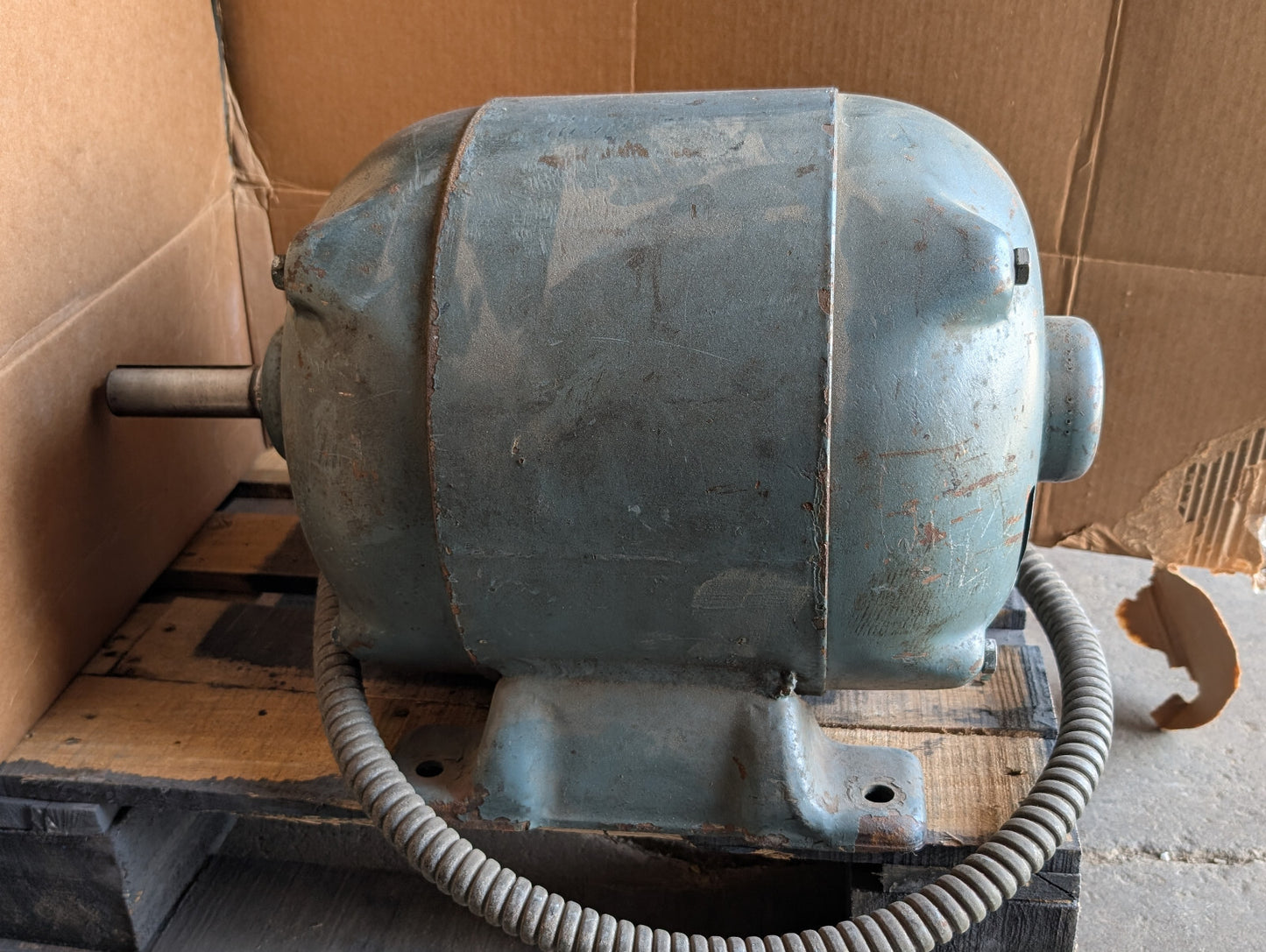 Westinghouse S7Y Type CSP Life-Line Motor 1760RPM, 3PH, 5HP, 254 Frame, 240/480V