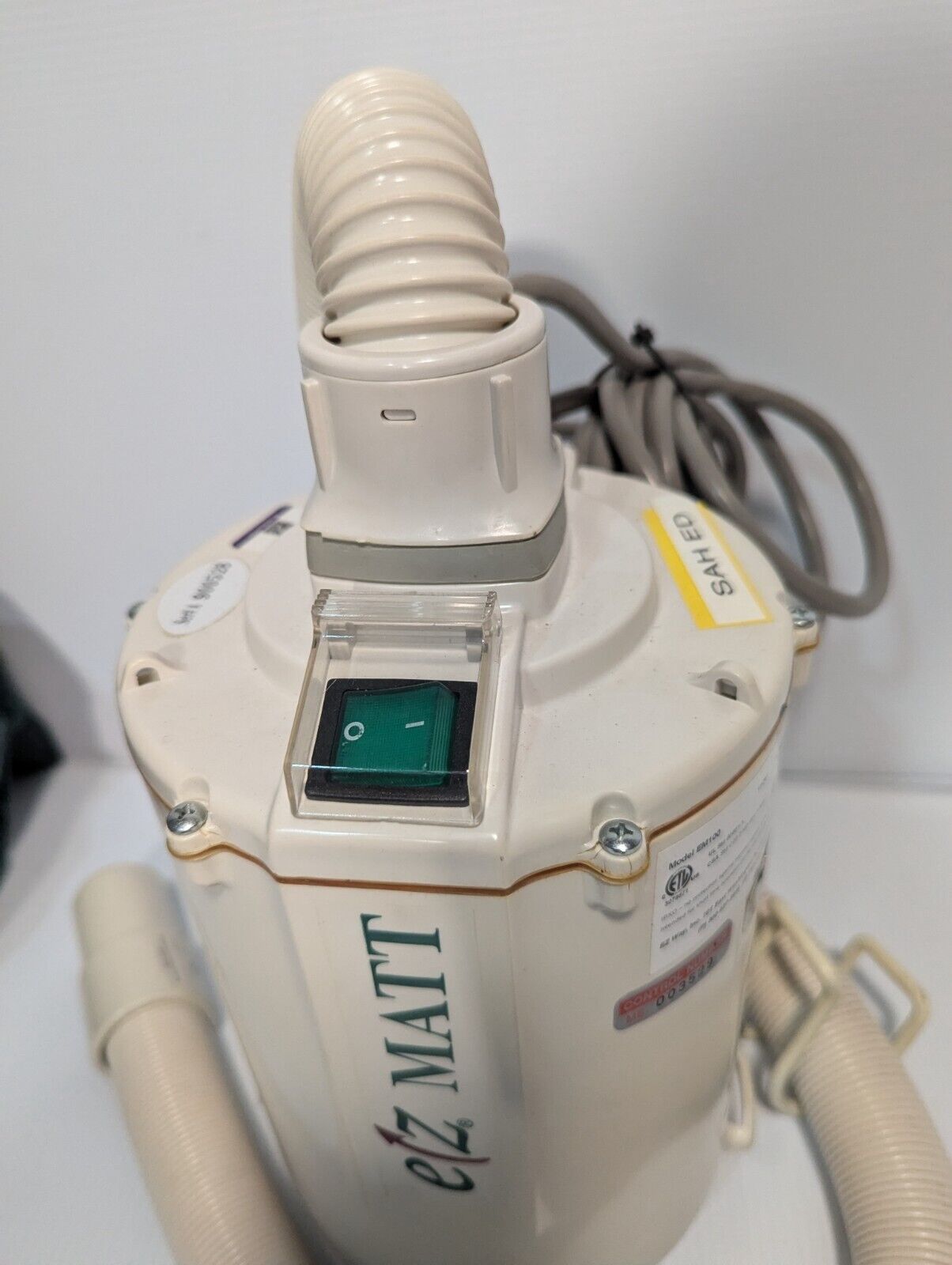 EZ MATT EM100 Air-Matt Hovermatt Air Transfer System Pump, 1200W - Free Shipping