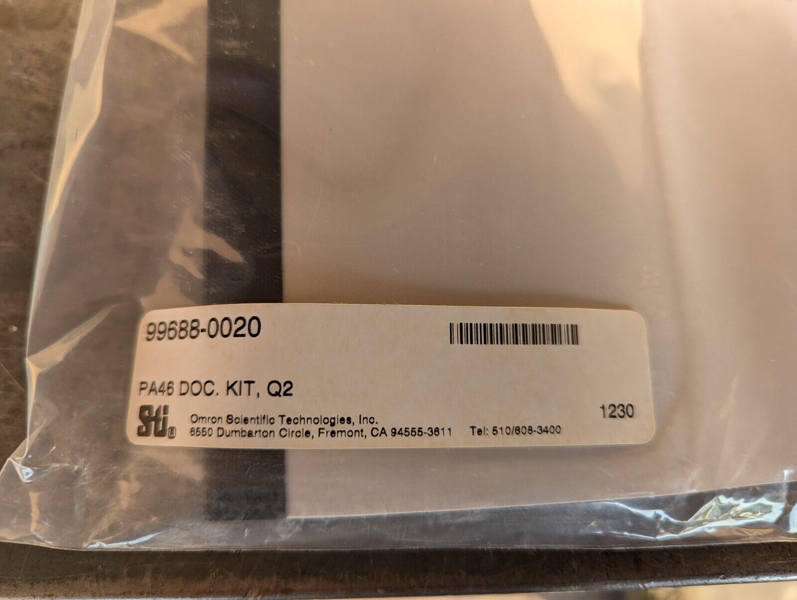 STI 82560-0010 light curtain set, transmitter/receiver pair - Free Shipping