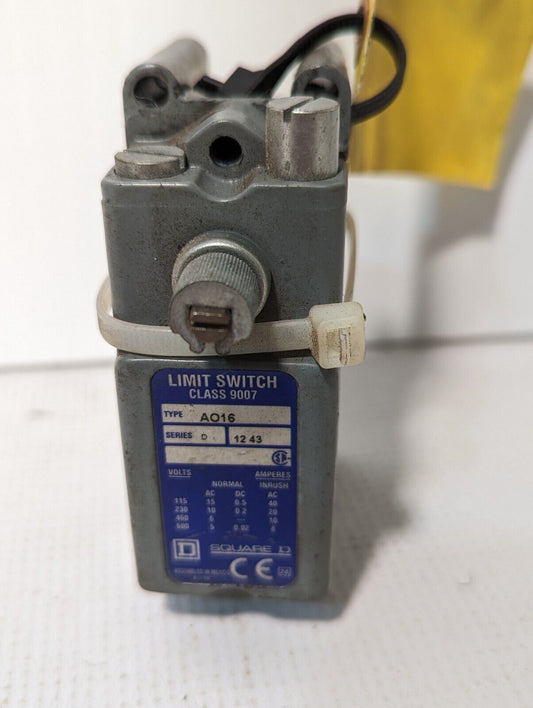 Square D 9007AO16 Limit Switch Class 9007 Series D - Free Shipping
