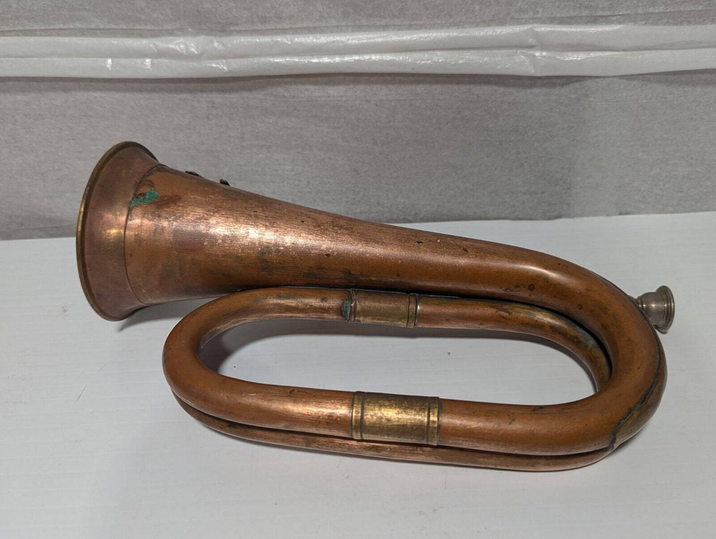 Vintage 1970 MGM Brass Reproduction 7th Cavalry Reenactment Bugle