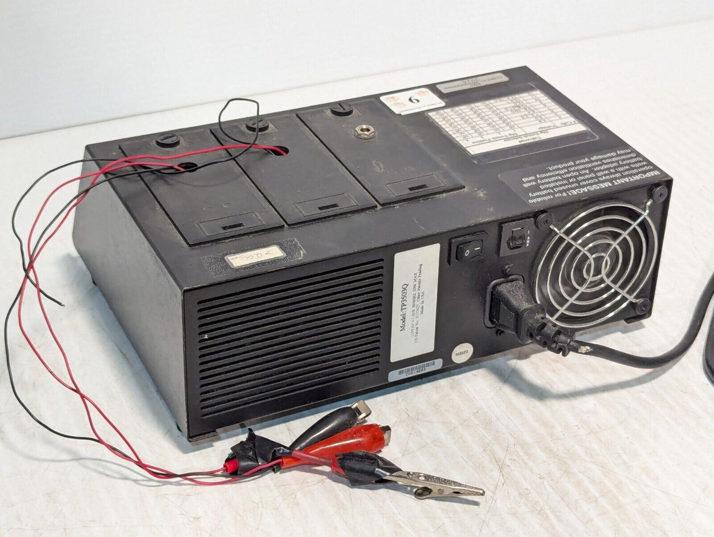 Jabro Batteries TP3503Q Telepower Conditioner/Analyzer - Free Shipping