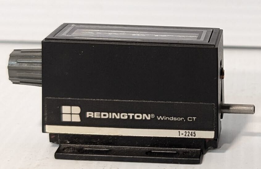 Redington 1-2245 Rotary Counter, 5 Digit, Base Mount, Add Only, Top-Going