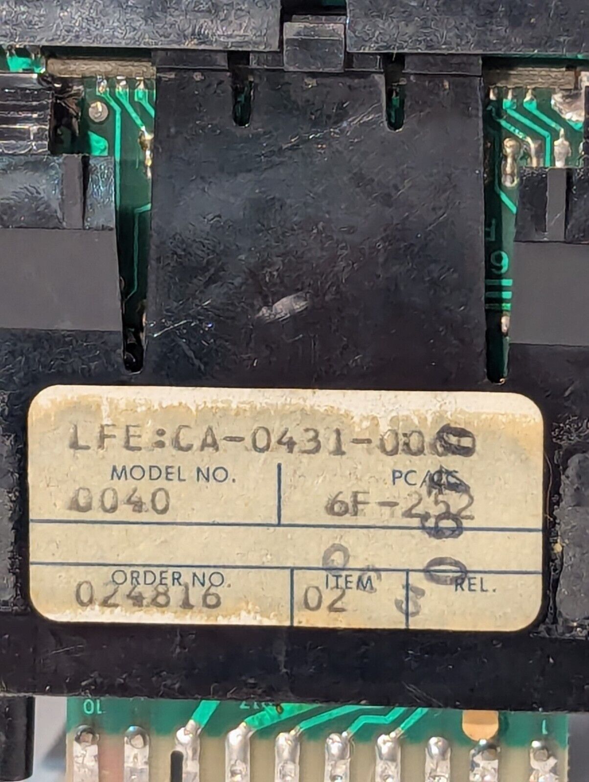LFE 0040 digital three-digit panel meter, SCFM, CA-0431-0000 - Free Shipping
