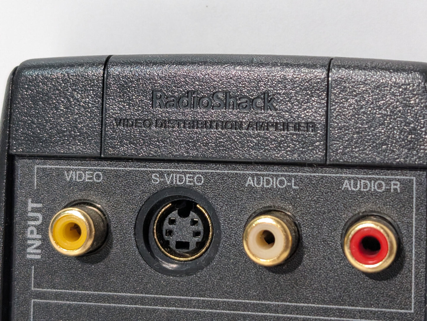 Vintage Radio Shack Video Distribution Amplifier Audio-Video Input-Output