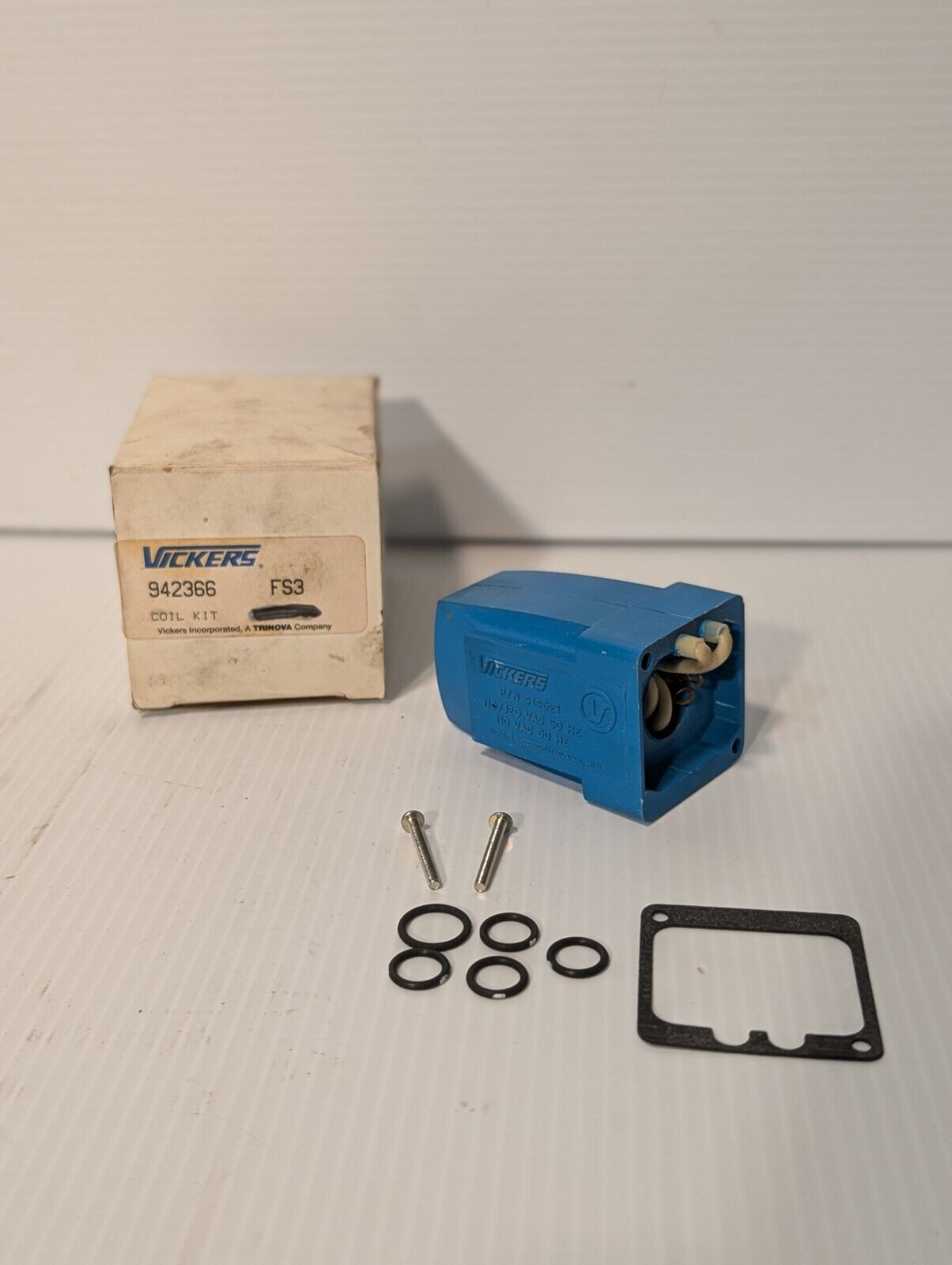Vickers/Eaton 942366 Solenoid Valve Coil Kit, 115/120VAC, coil P/N 414521