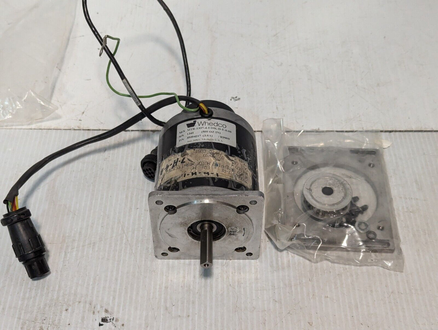 Whedco MTR-1337-4-E10K-D-E-0-00 Stepper Motor 35004217 With Encoder - Free Ship