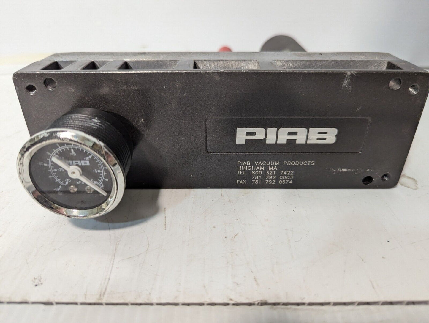PIAB MLD-25-MK-1 Vacuum Pump Assembly 32.01.070, Pressure Max 87- Free Shipping
