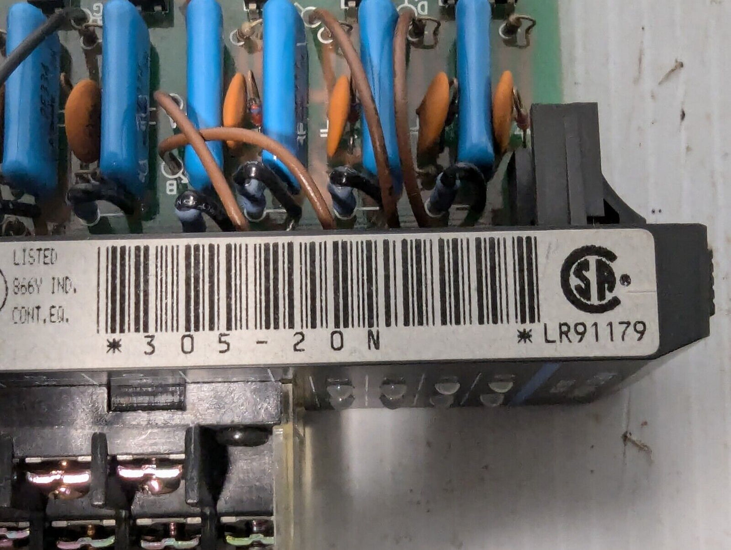 Texas Instruments 305-20N PLC Input Module 115 VAC - Free Shipping