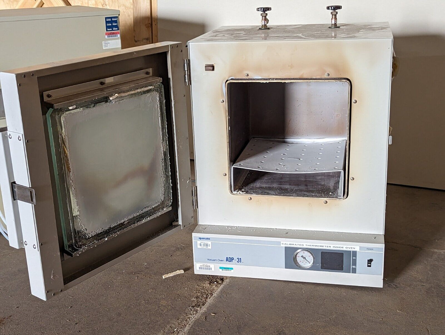 Yamato ADP-31 PID-controlled vacuum drying oven, 1.0 cu ft, 120 VAC