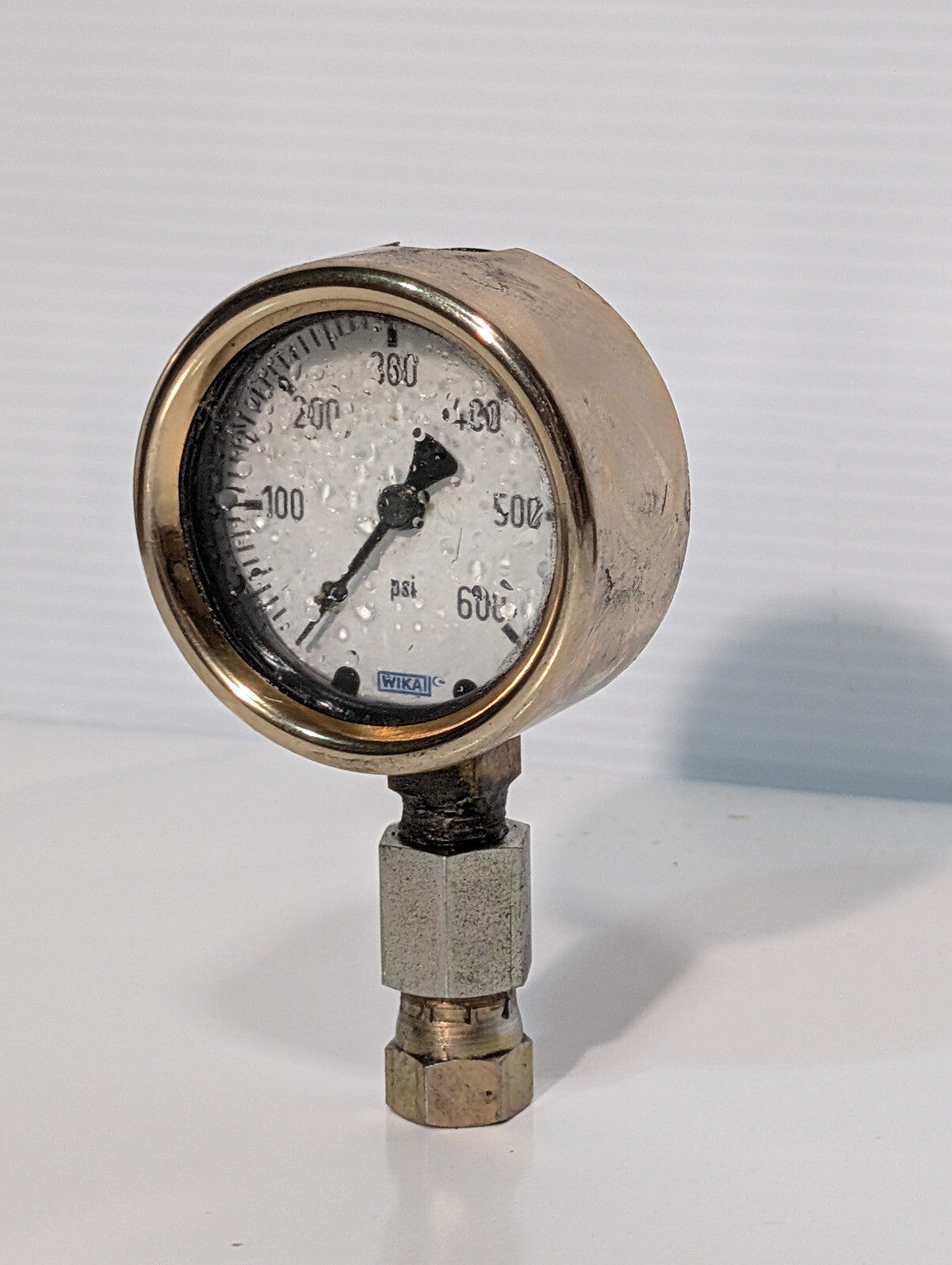 Wika Industrial Pressure Gauge, 600 Psi