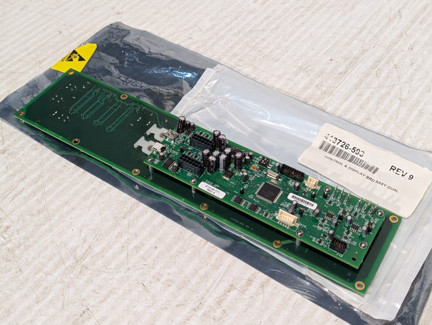 Steris Control & Display Brd Assy Dual 413726-599 Rev 9 - Free Shipping