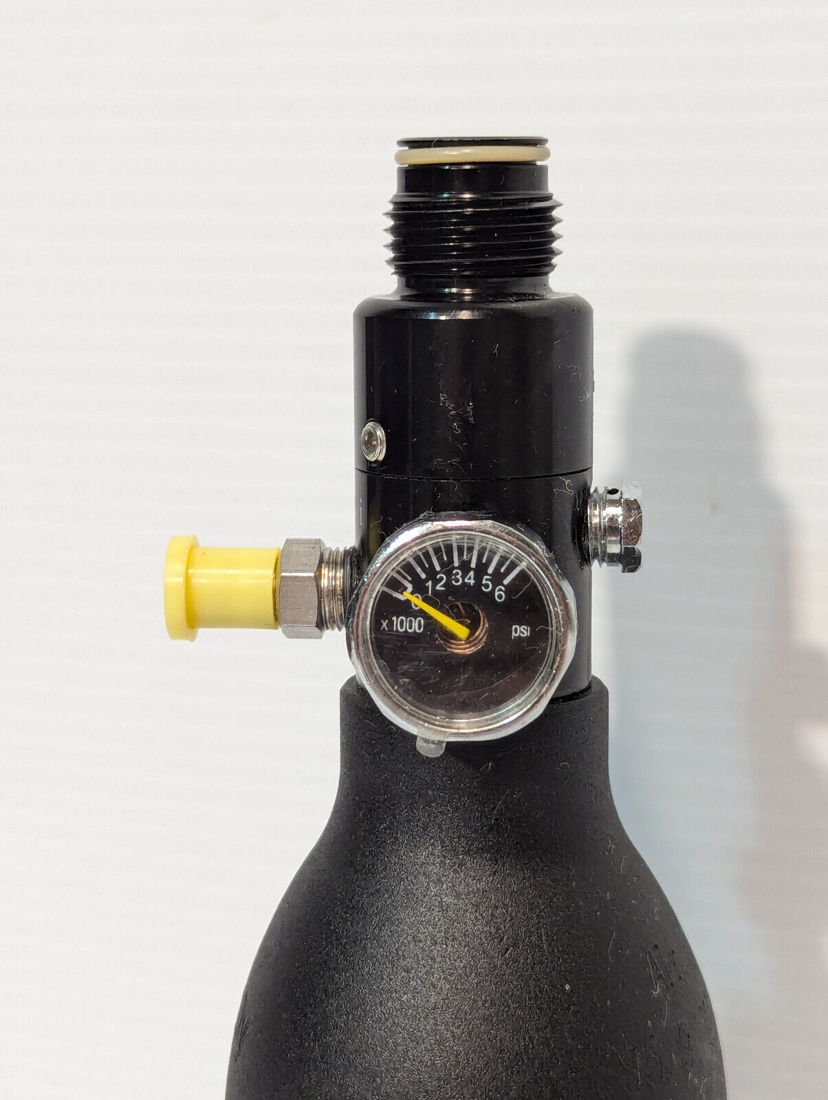 4500 psi Aluminum Tank Air Bottle with Tank Regulator Gauge, Paintball, Diving