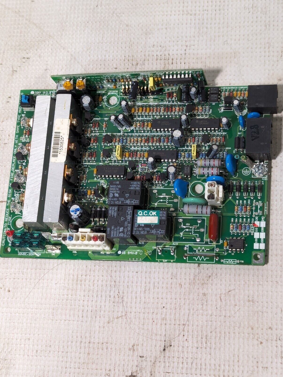 32VDC/30A-40A, 1530825 Circuit Board