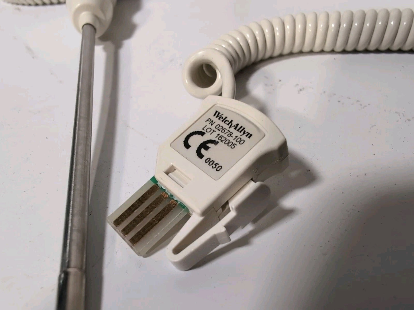 Welch Allyn 02678-000 Temperature Probe Thermometer Assembly as shown