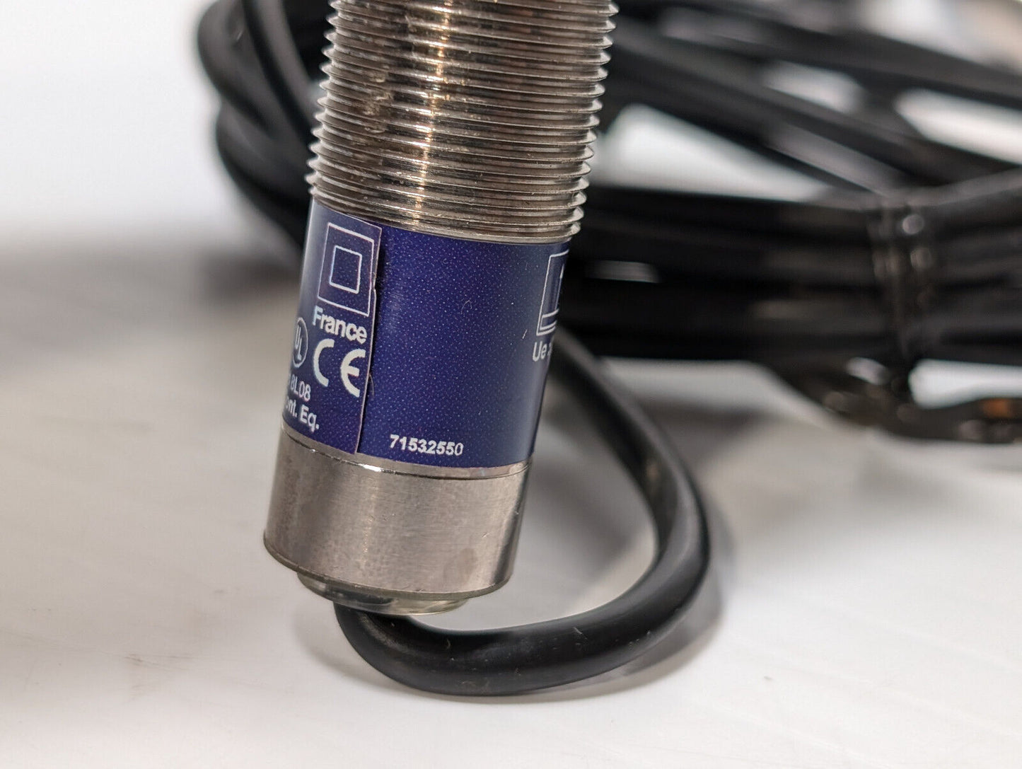 Telemecanique XU2-M18MC230-T Photoelectric Sensor, Thru-Beam Transmitter, 240V