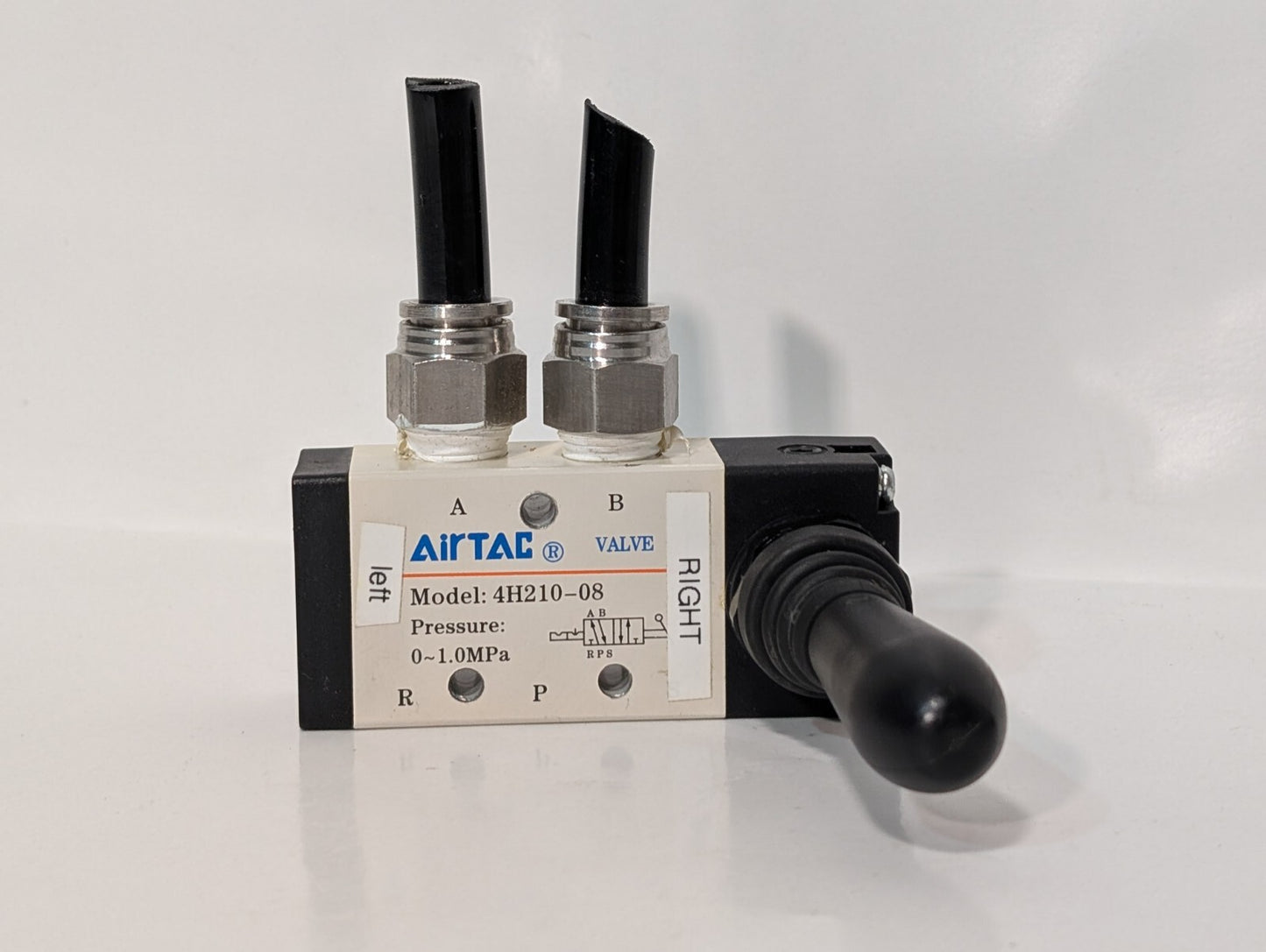 Airtac 4H210-08 5/2 Way 1/4" PT Hand Pull Lever Pneumatic Air Valve Control