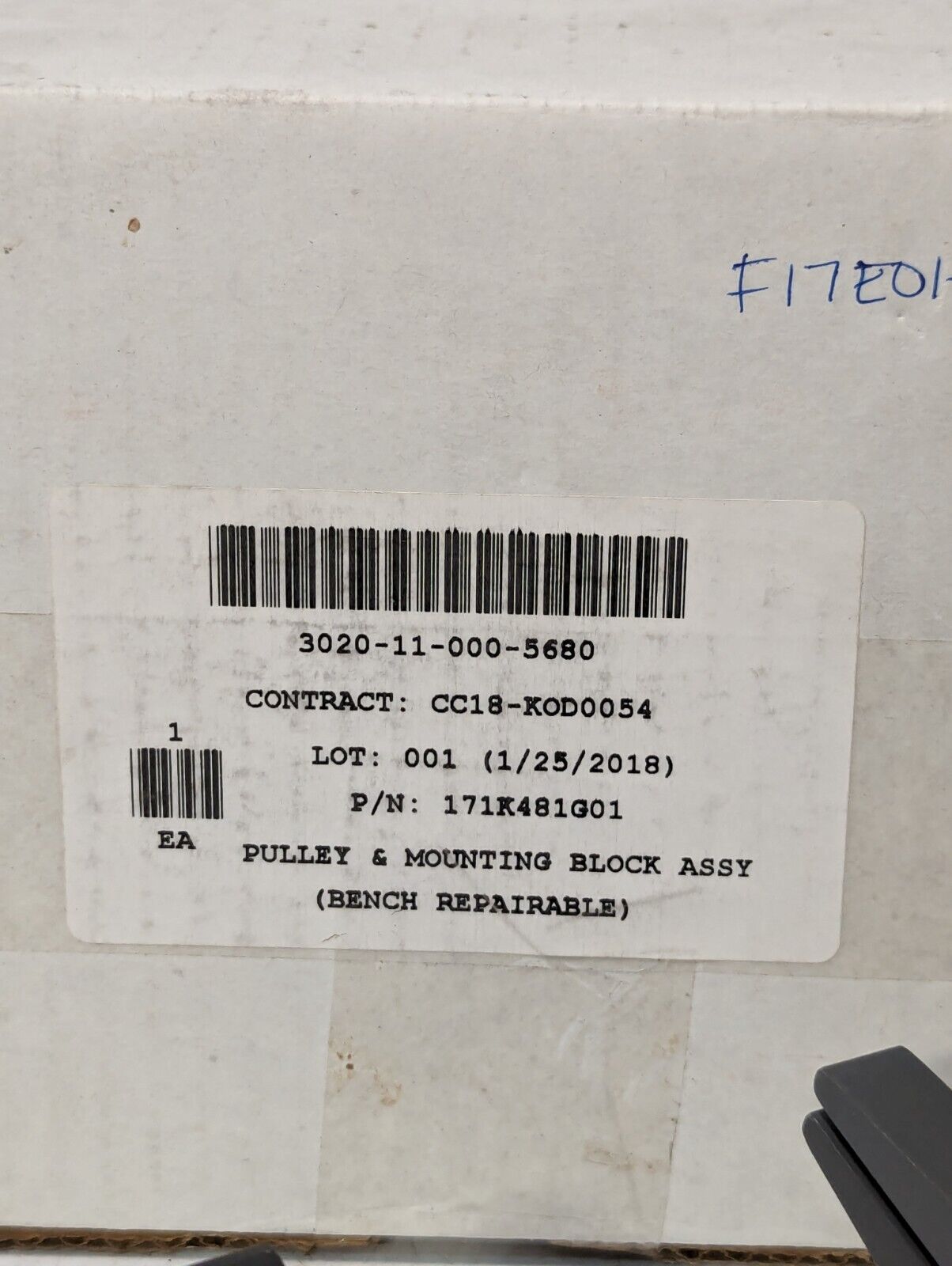 171K481G01 Pulley & Mounting Block Assembly, 3020-11-000-5680 - Free Shipping