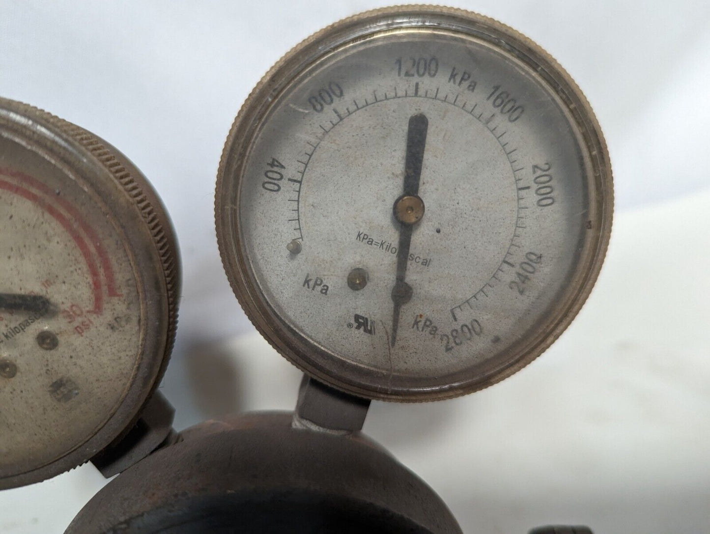 Victor ES60463 regulator, broken gauge