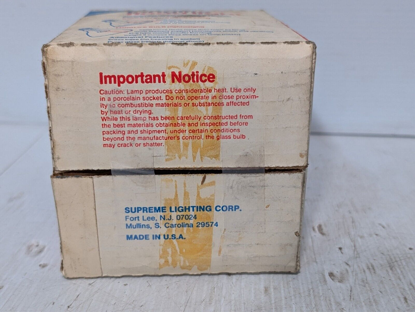 Supreme 75 Watt Par 38 Long Life Flood Light - Free Shipping+Returns