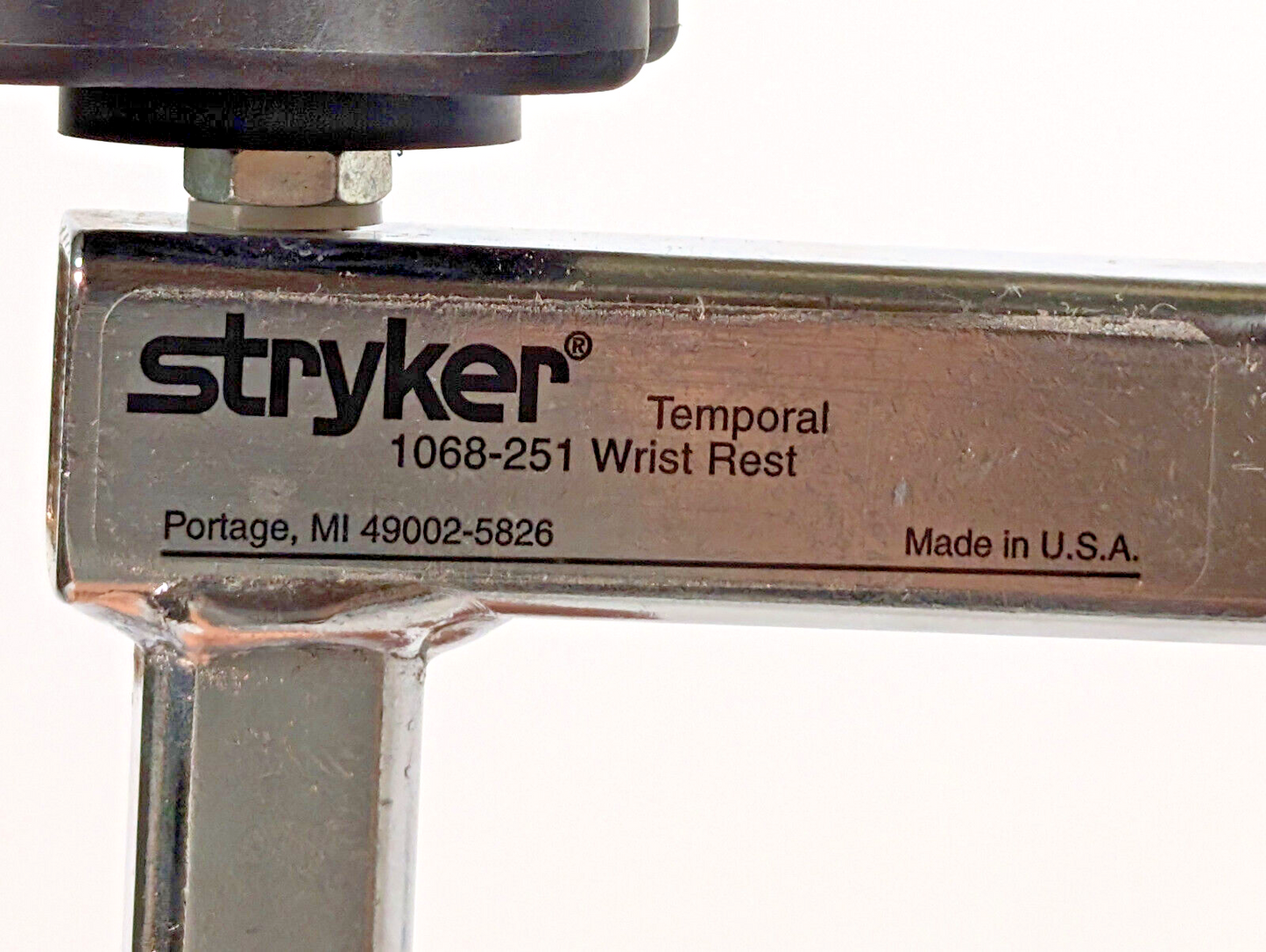 Stryker 1068-251 Wrist Rest Bed Attachment Bracket Mount Component, Made in USA