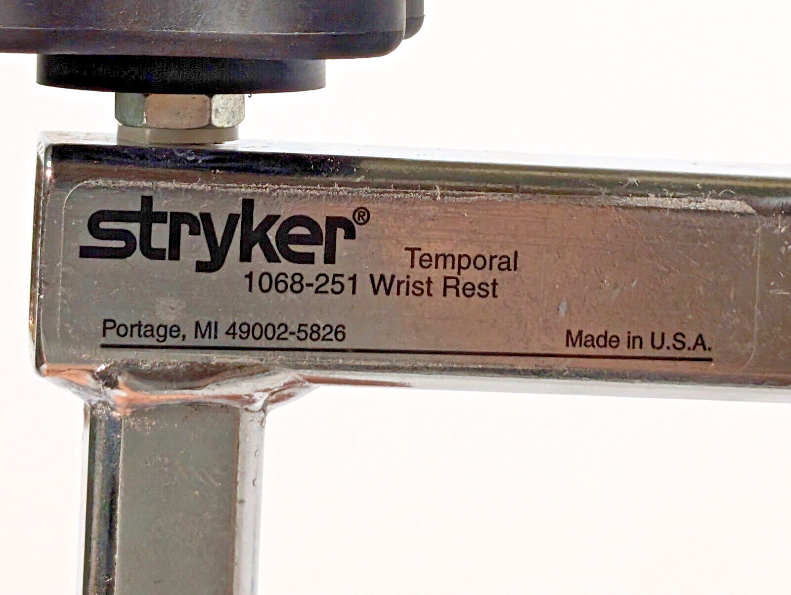 Stryker 1068-251 Wrist Rest Bed Attachment Bracket Mount Component, Made in USA