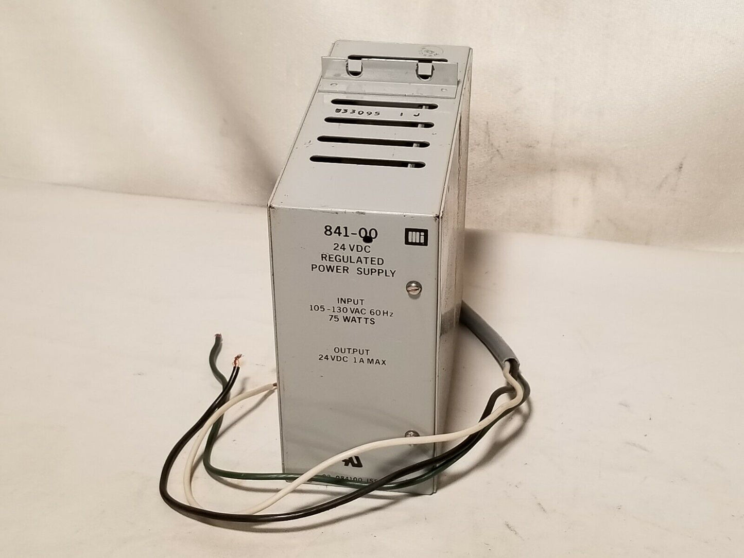 Wescom 841-00 24VDC regulated power supply, 1A