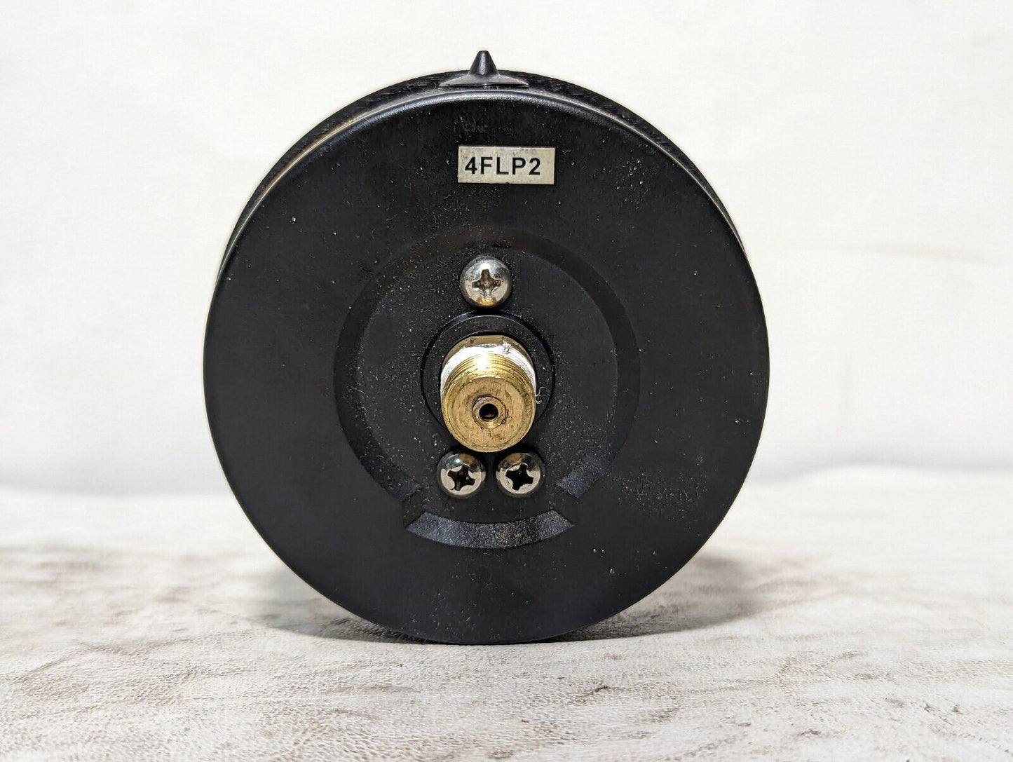 4FLP2 pressure gauge, 3.5 in, 0-3000PSI, ABS case, bronze tube, brass connection