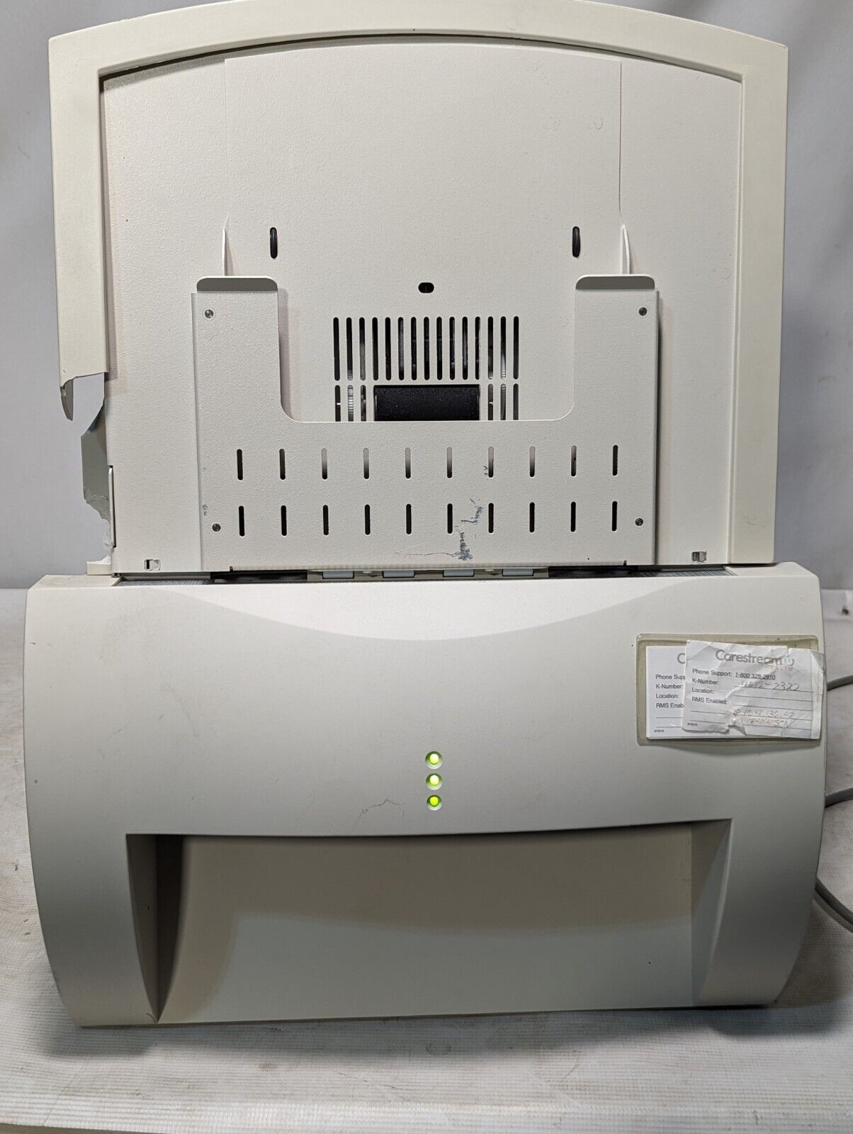 Vidar CAD PRO Advantage film digitizer, cracked frame, powers on
