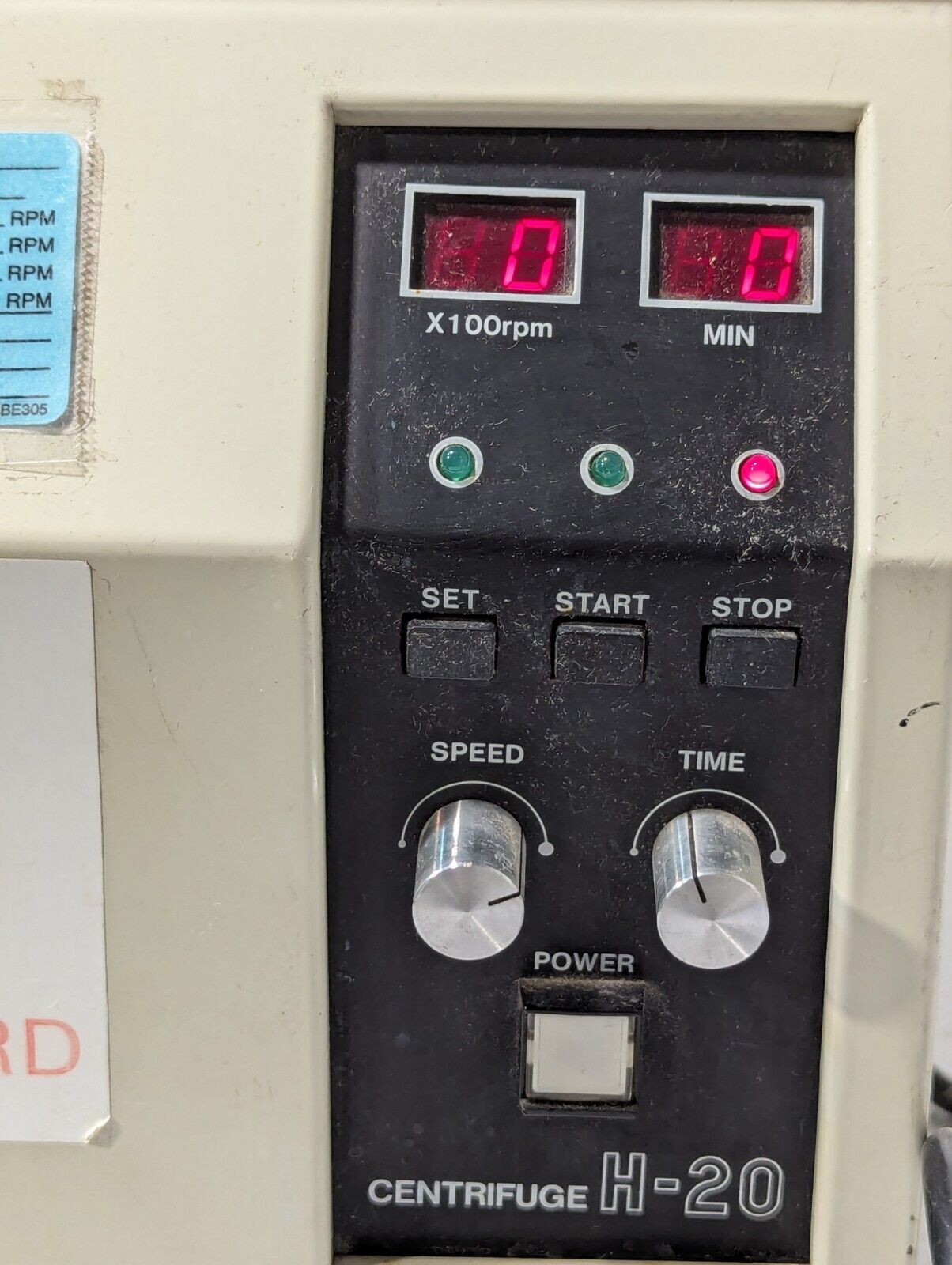 Rupp & Bowman H-20 Silencer Centrifuge - Tested and Not Working - Free Shipping