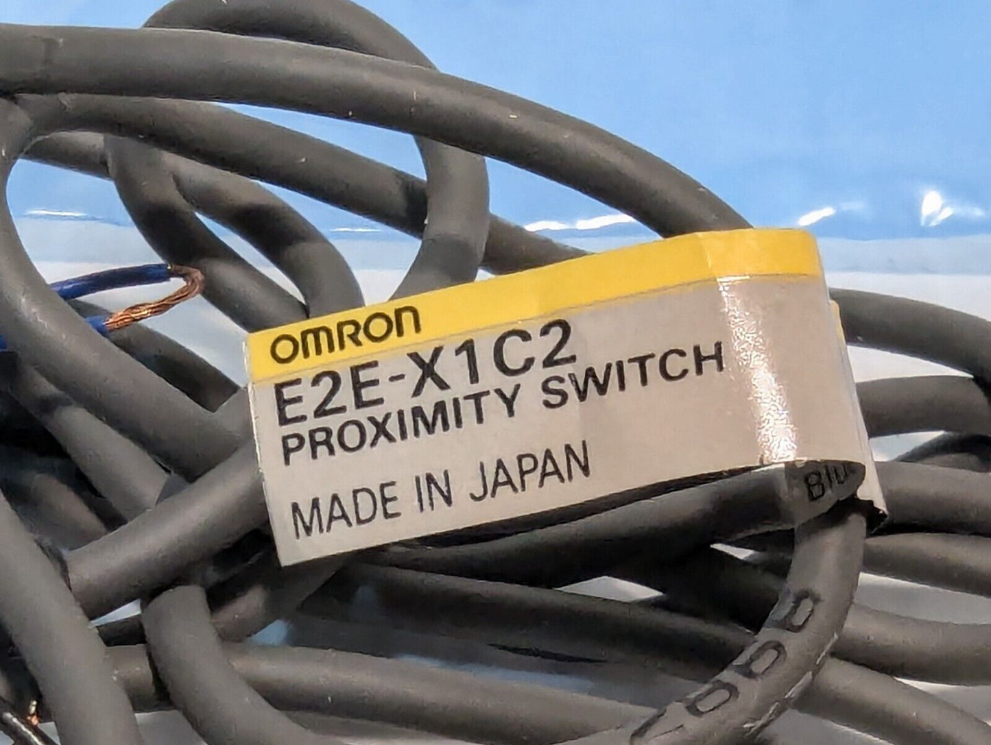 Omron E2E-X1C2 Proximity Switch, Japan as pictured - Free Shipping