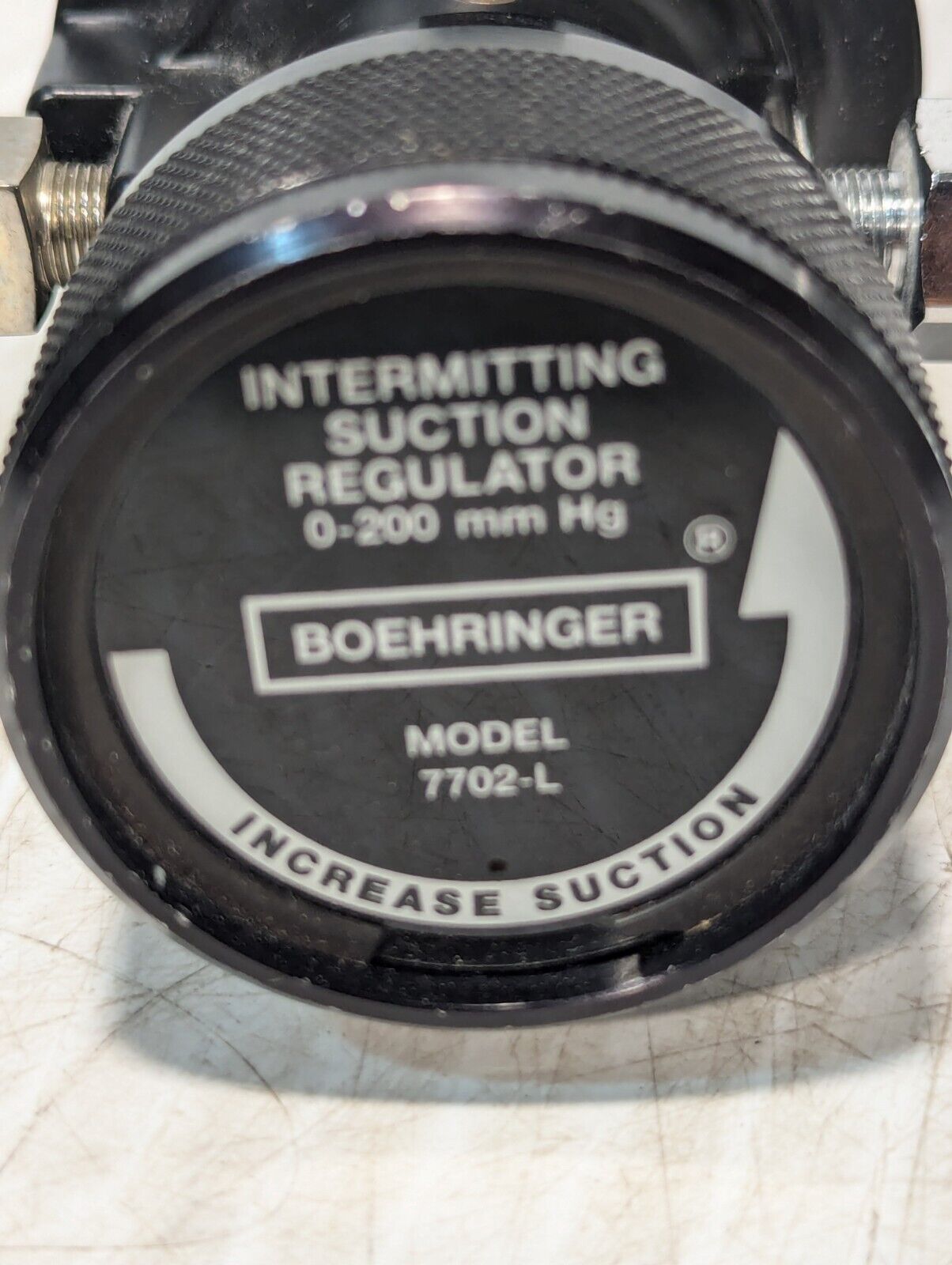Boehringer 7702-L Intermittent Suction Regulator, 0 - 200 mm Hg - Free Shipping