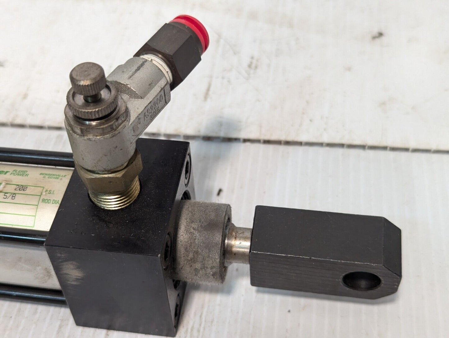 Miller Fluid Power AL84B2B Cylinder 5/8 D 1-1/2" Bore 5" Stroke-Free Ship+Return
