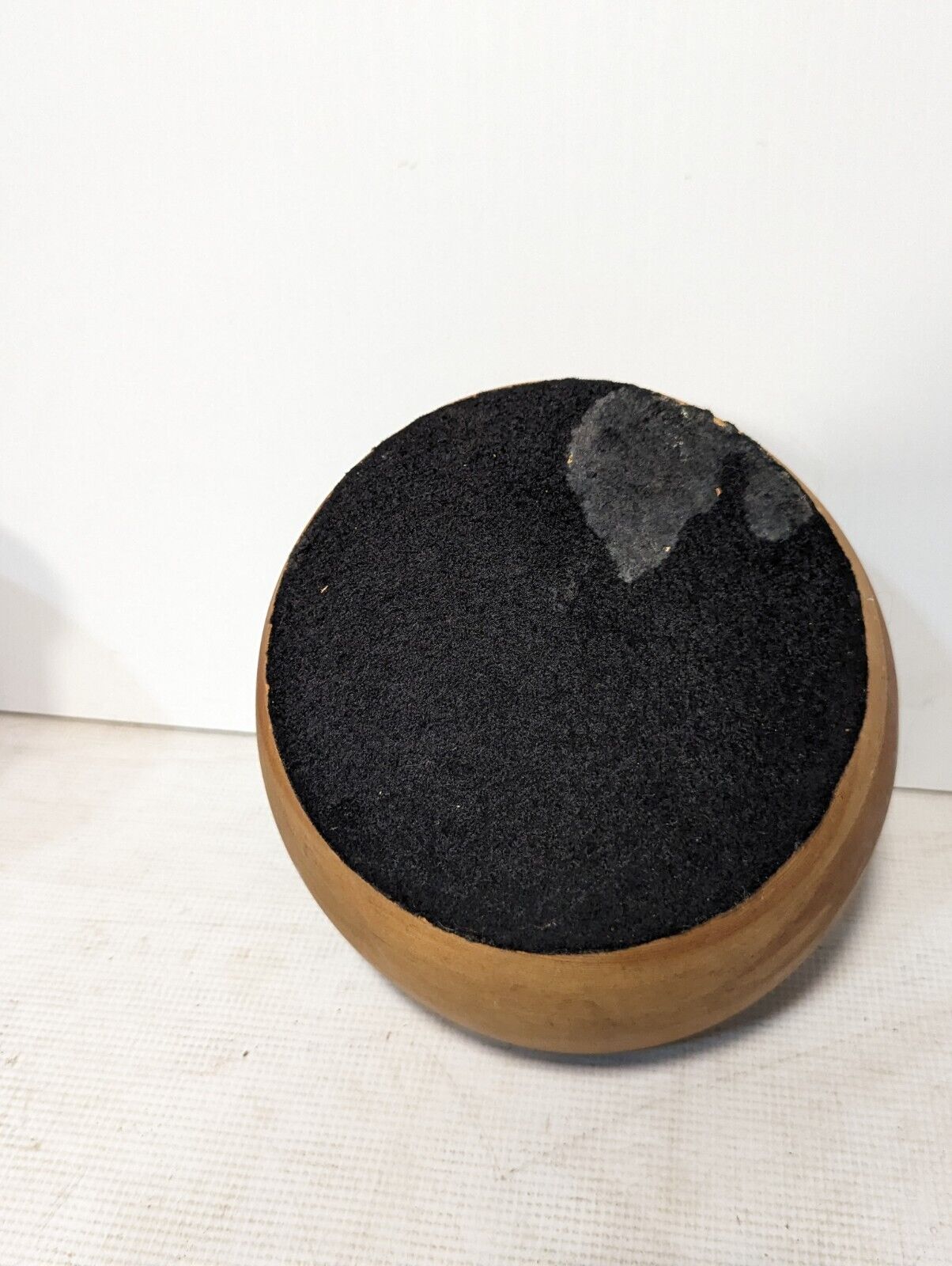 Vintage Hand Turned Wooden Bowl, 8" diameter x 5" tall - Free Shipping