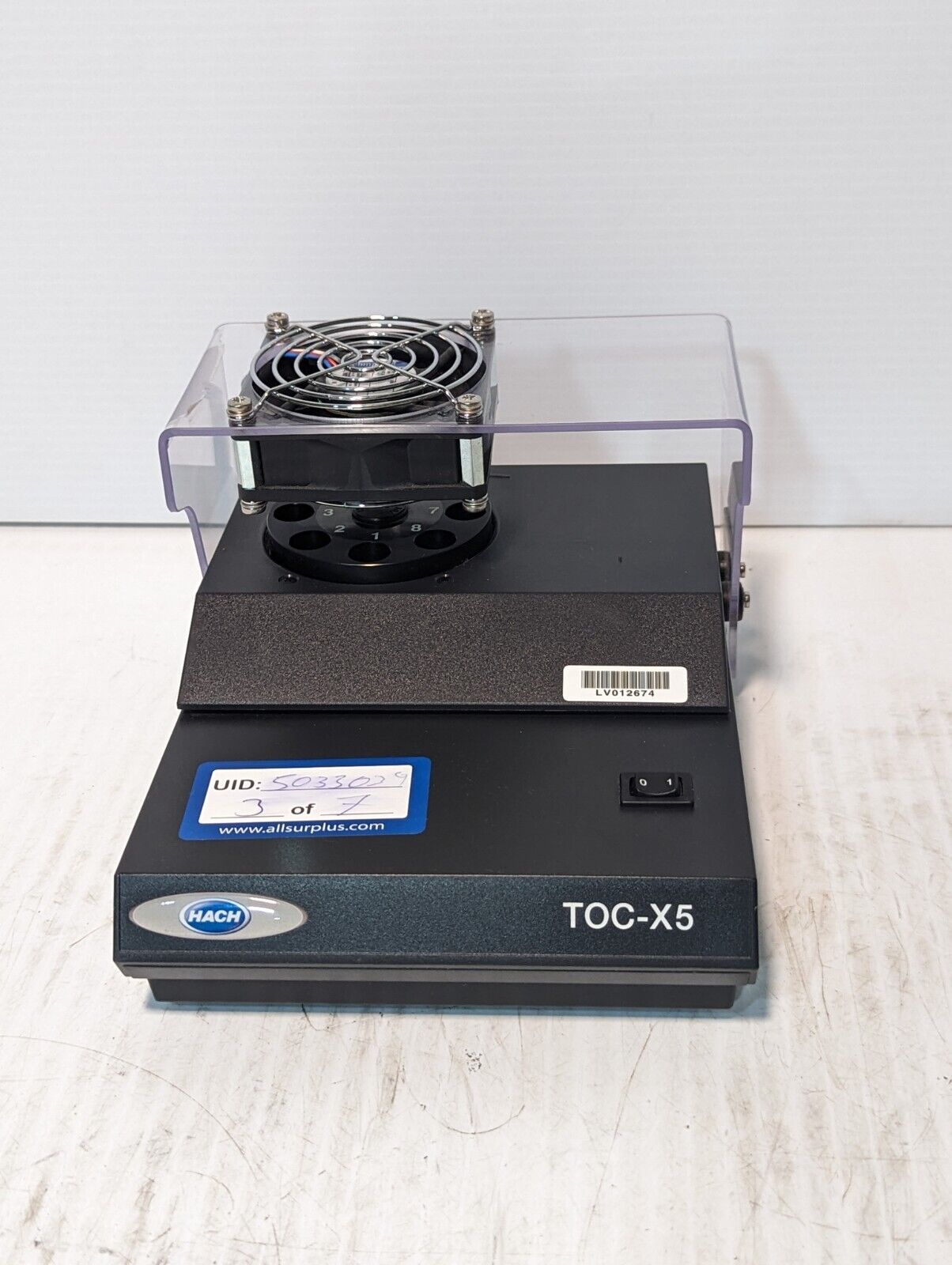 Hach LQG148.99.00002 TOC-X5 Shaker, No Power Adapter - Free Shipping