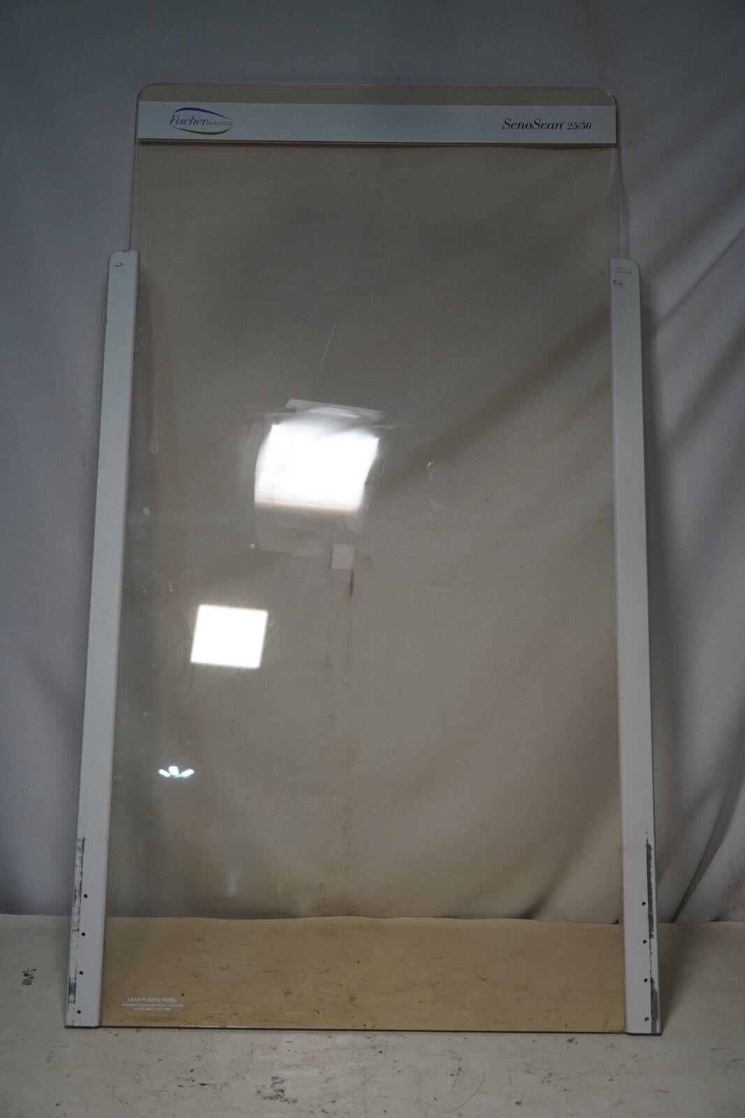 24" x 45" lead-plastic panel for Fischer Imaging SenoScan 25/50, 0.3 mm Pb equiv